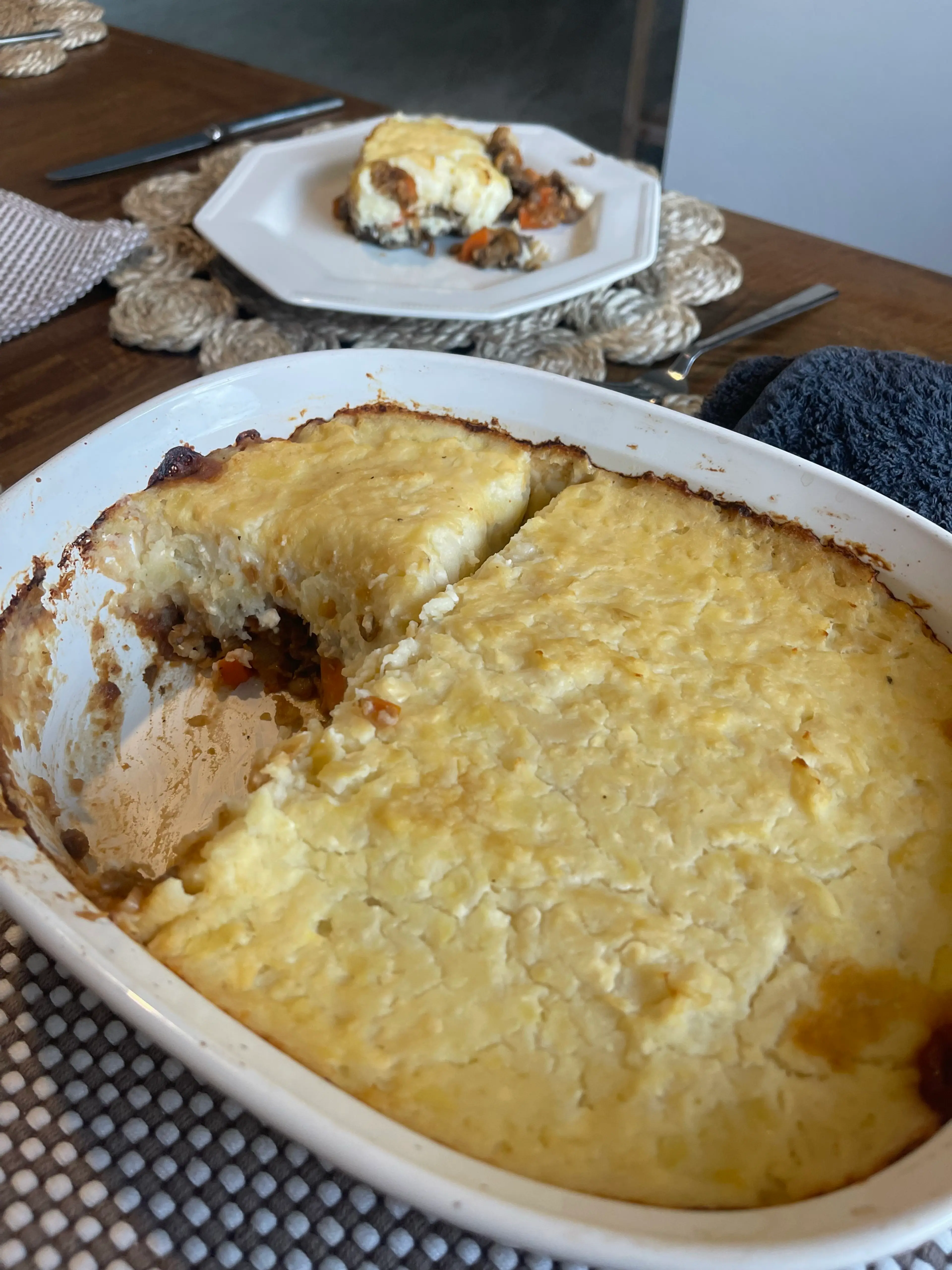 Lentil & Veg Shepherd's Pie