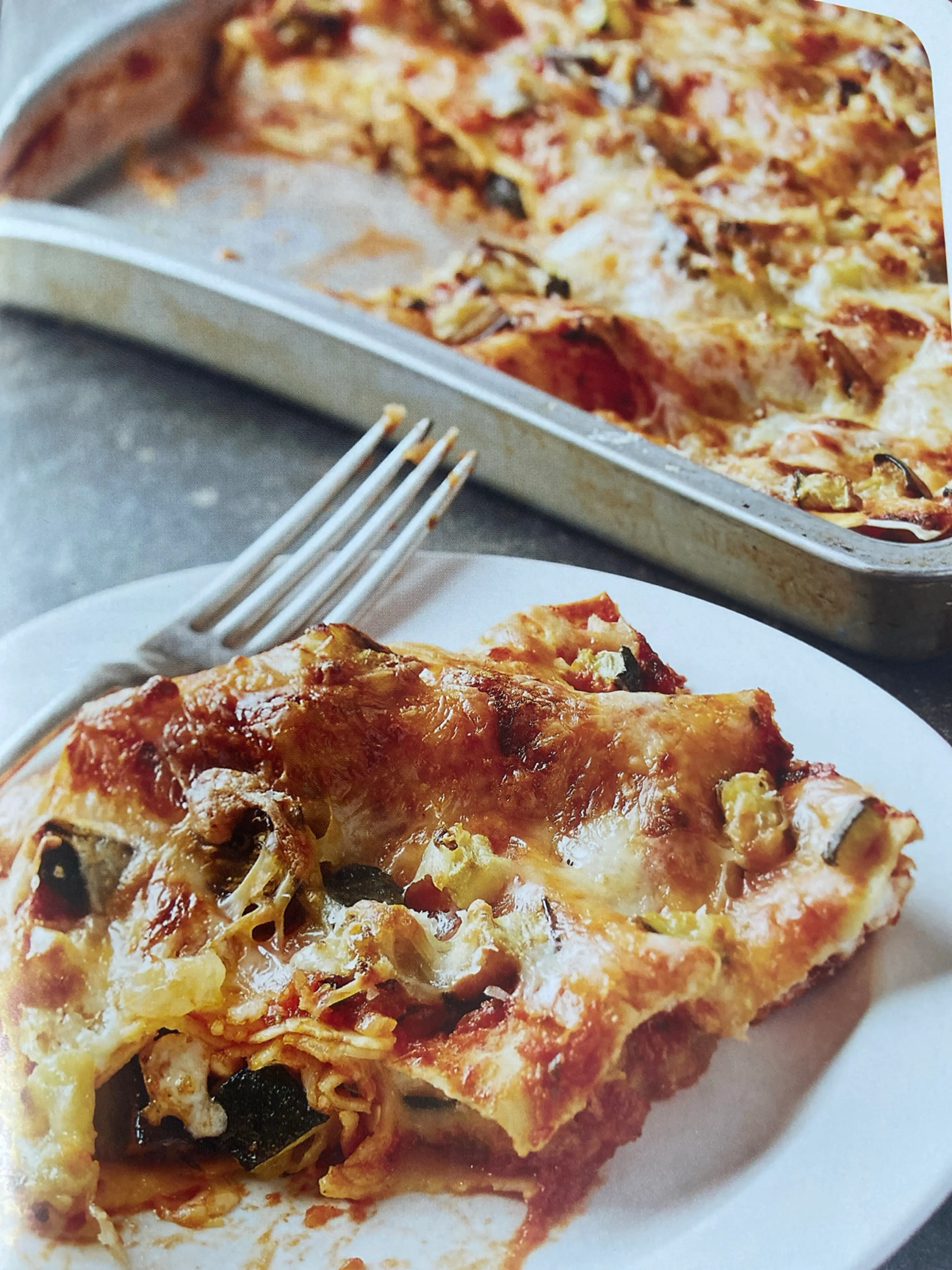 ROASTED VEGETABLE LASAGNA
