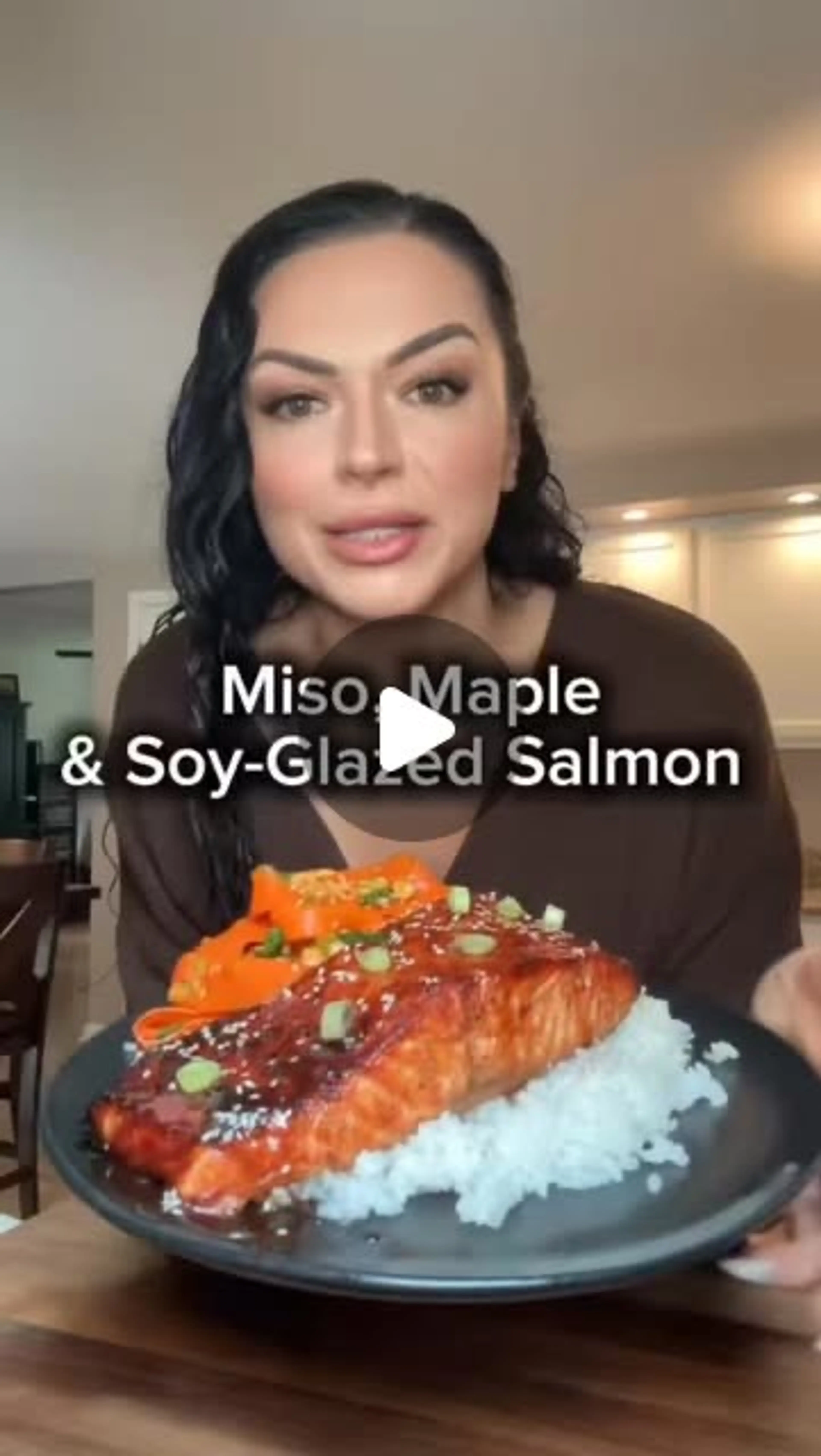 Miso Maple Glazed Salmon