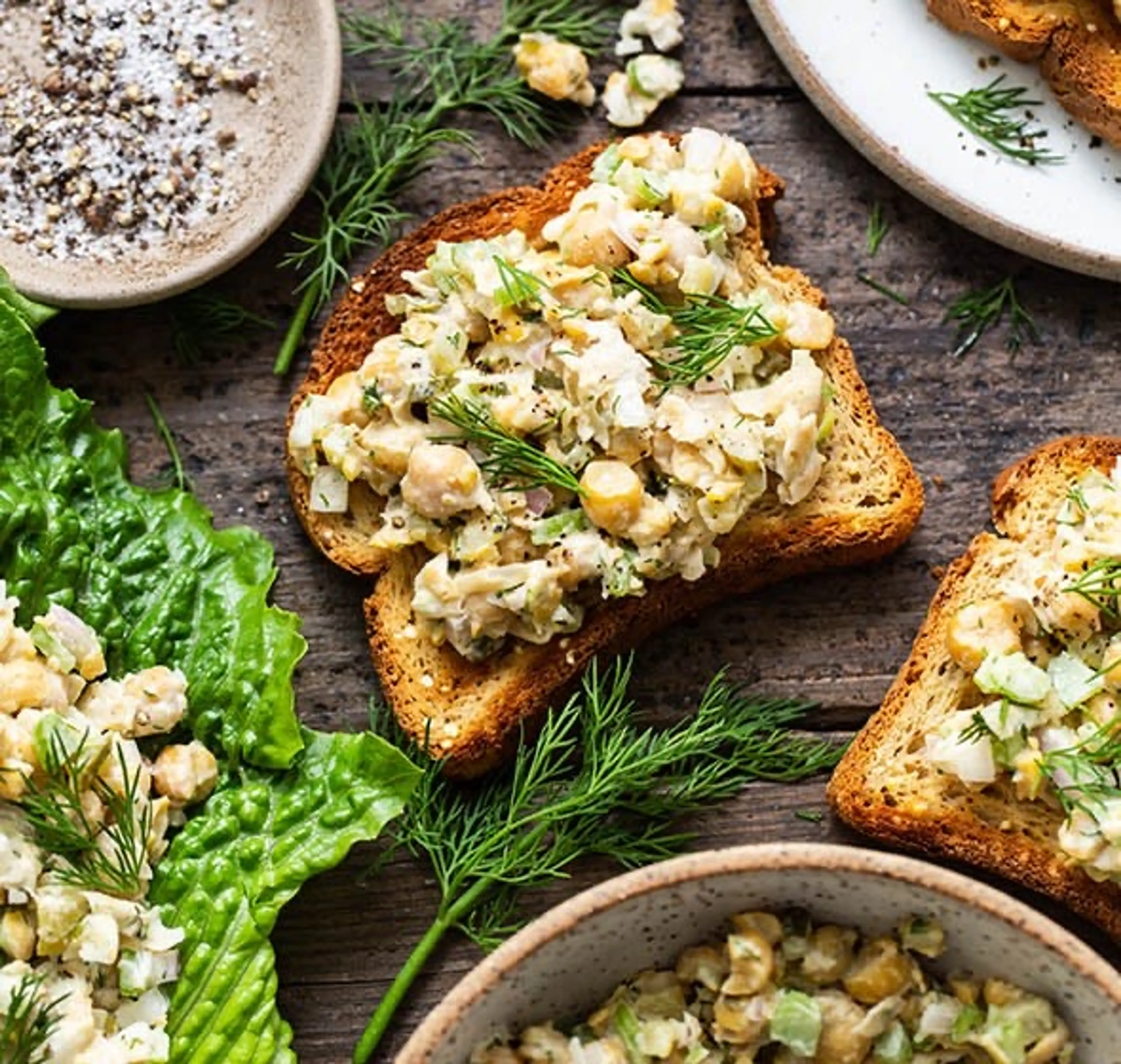 Chickpea Salad Sandwiches