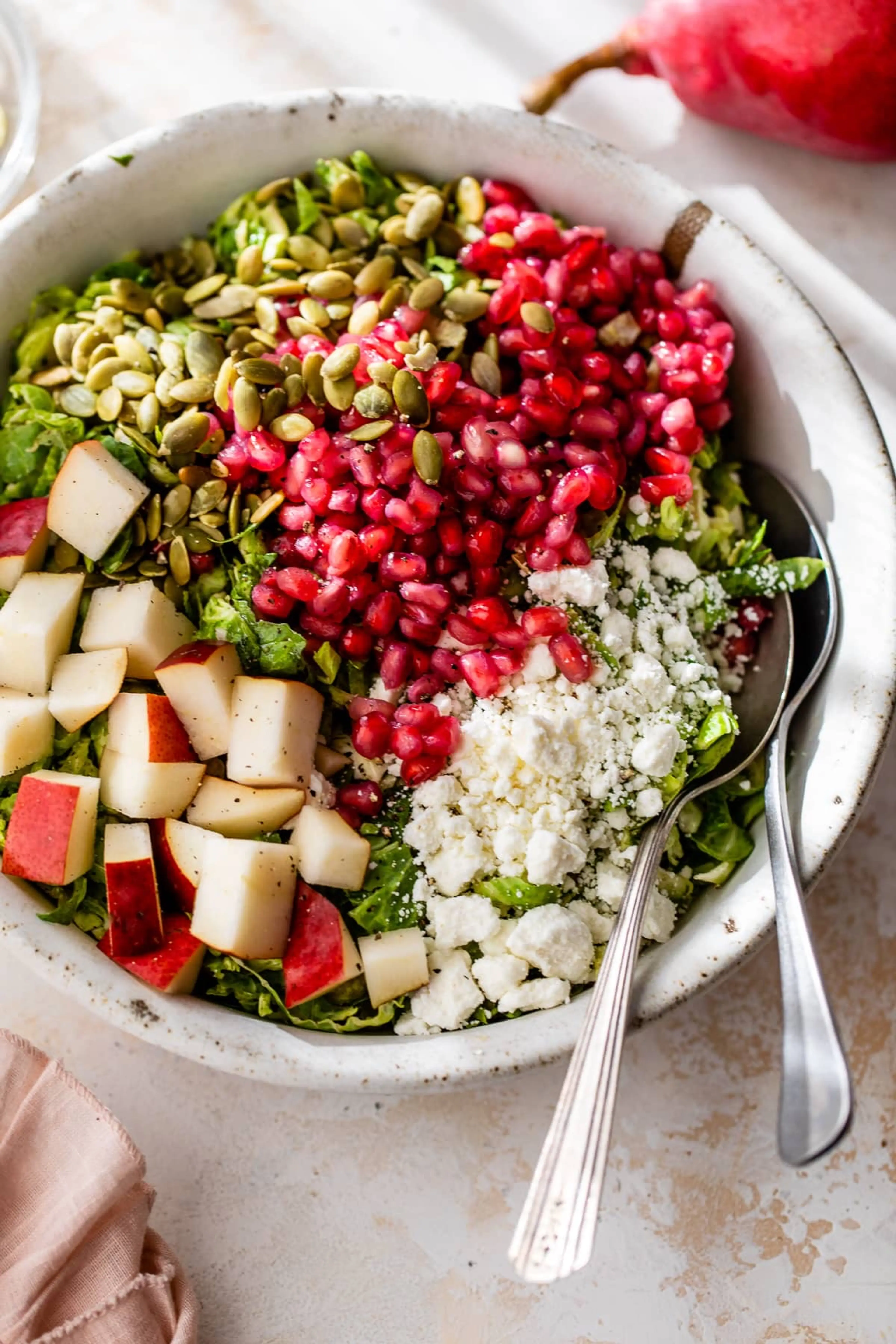 Shaved Brussels Sprout Salad