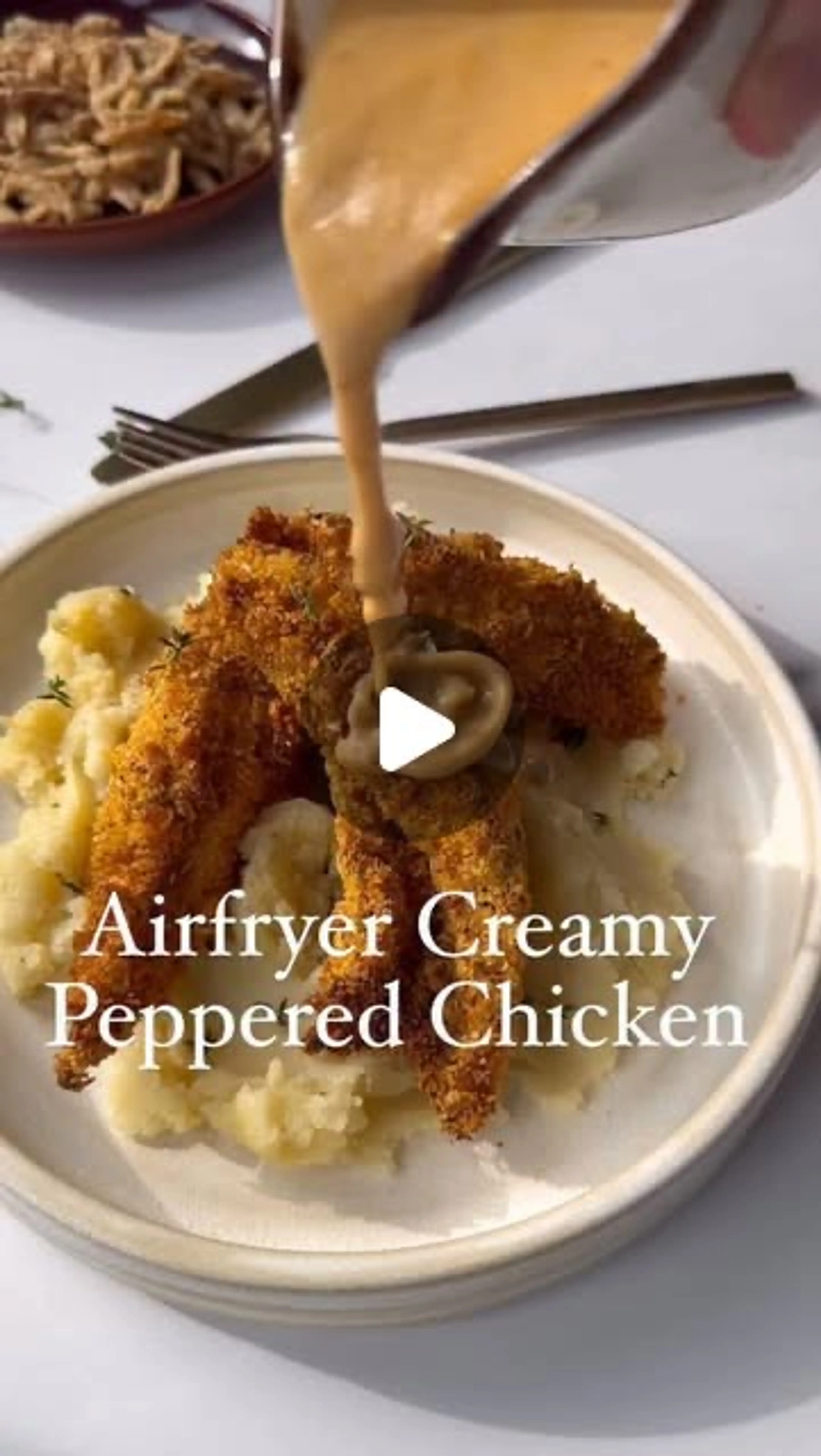 Airfryer Crispy Peppered Chicken