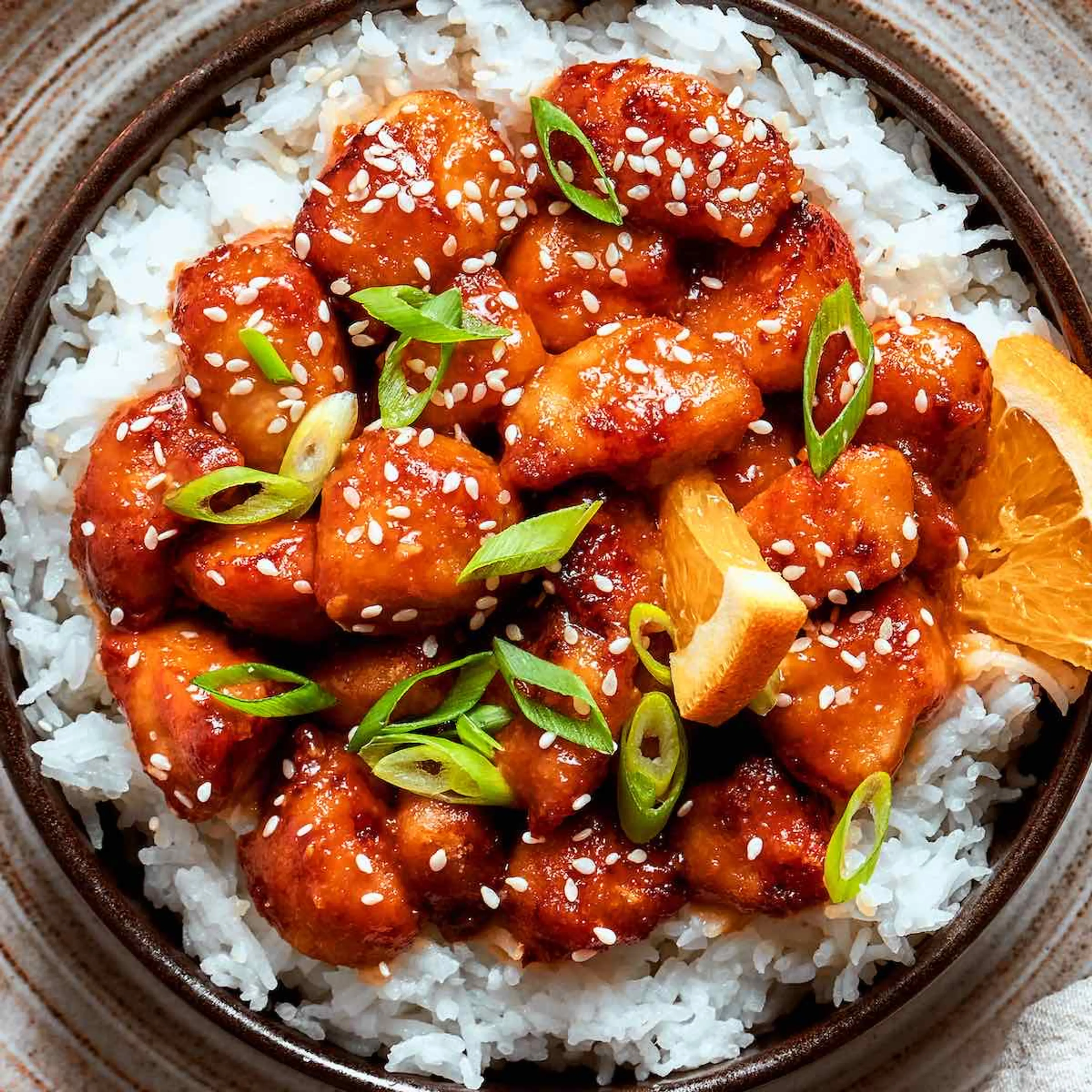 Air Fryer Orange Chicken