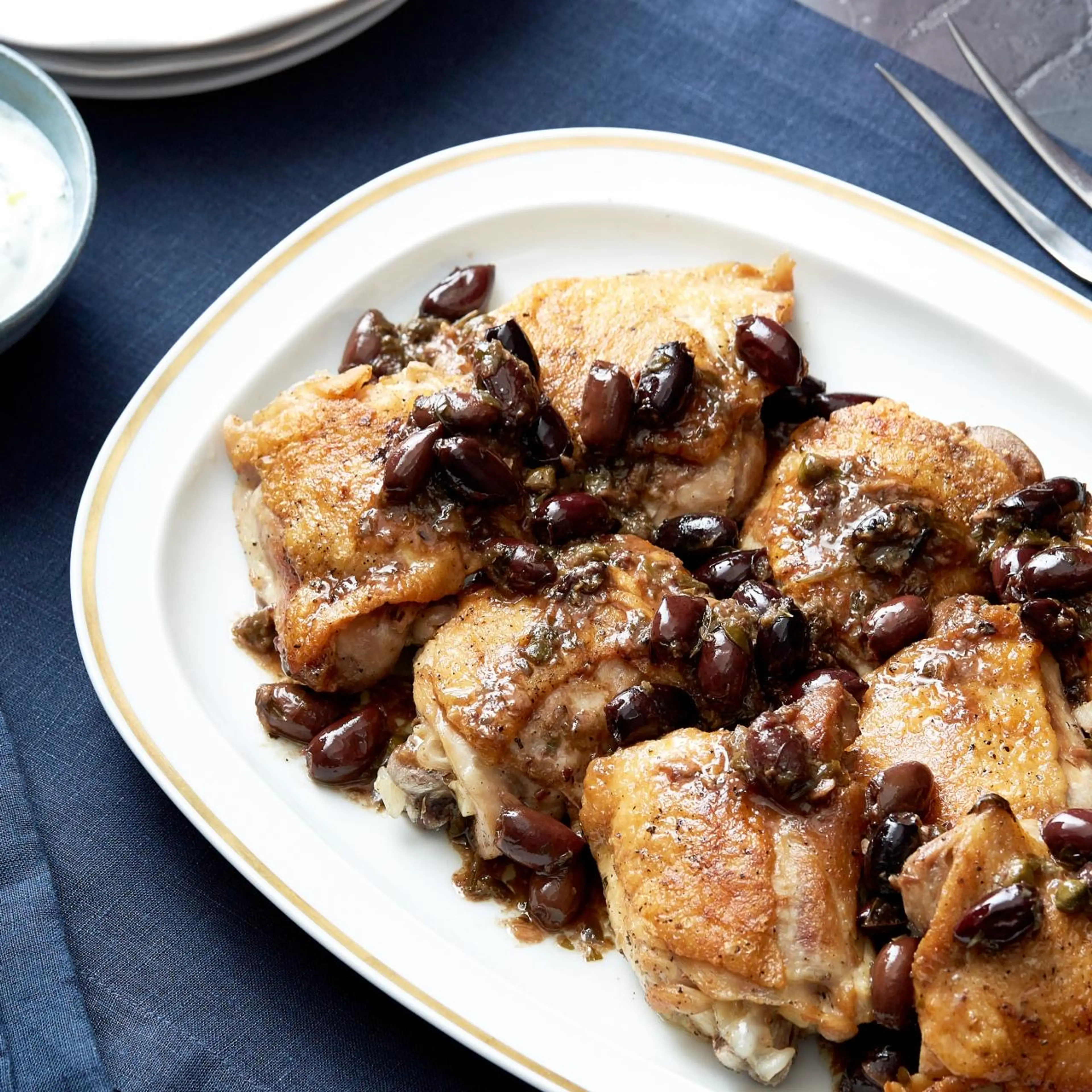 Instant Pot Mediterranean Chicken and Olives