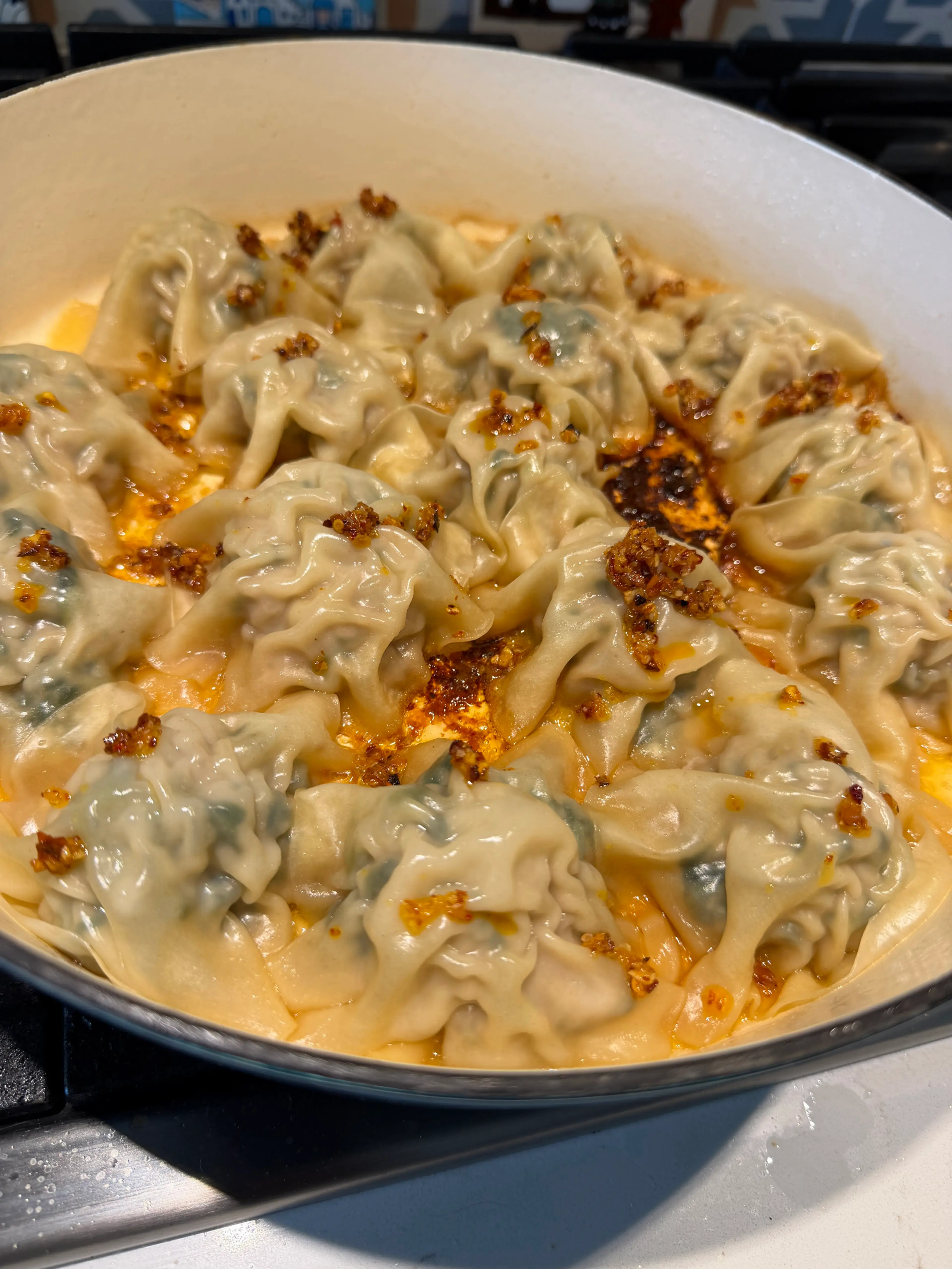 Pork and Spinach Potstickers