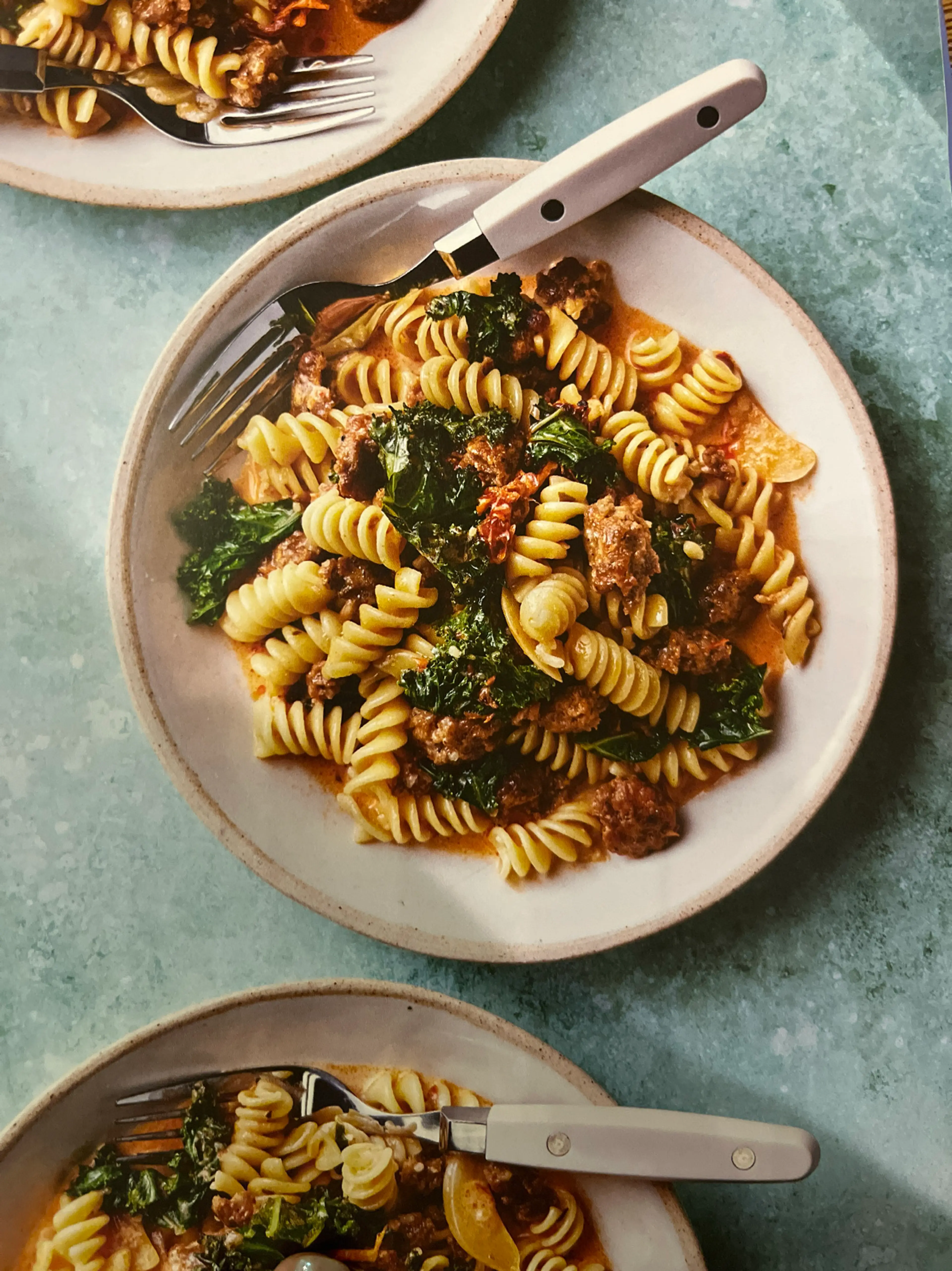 Sausage And Kale Pasta