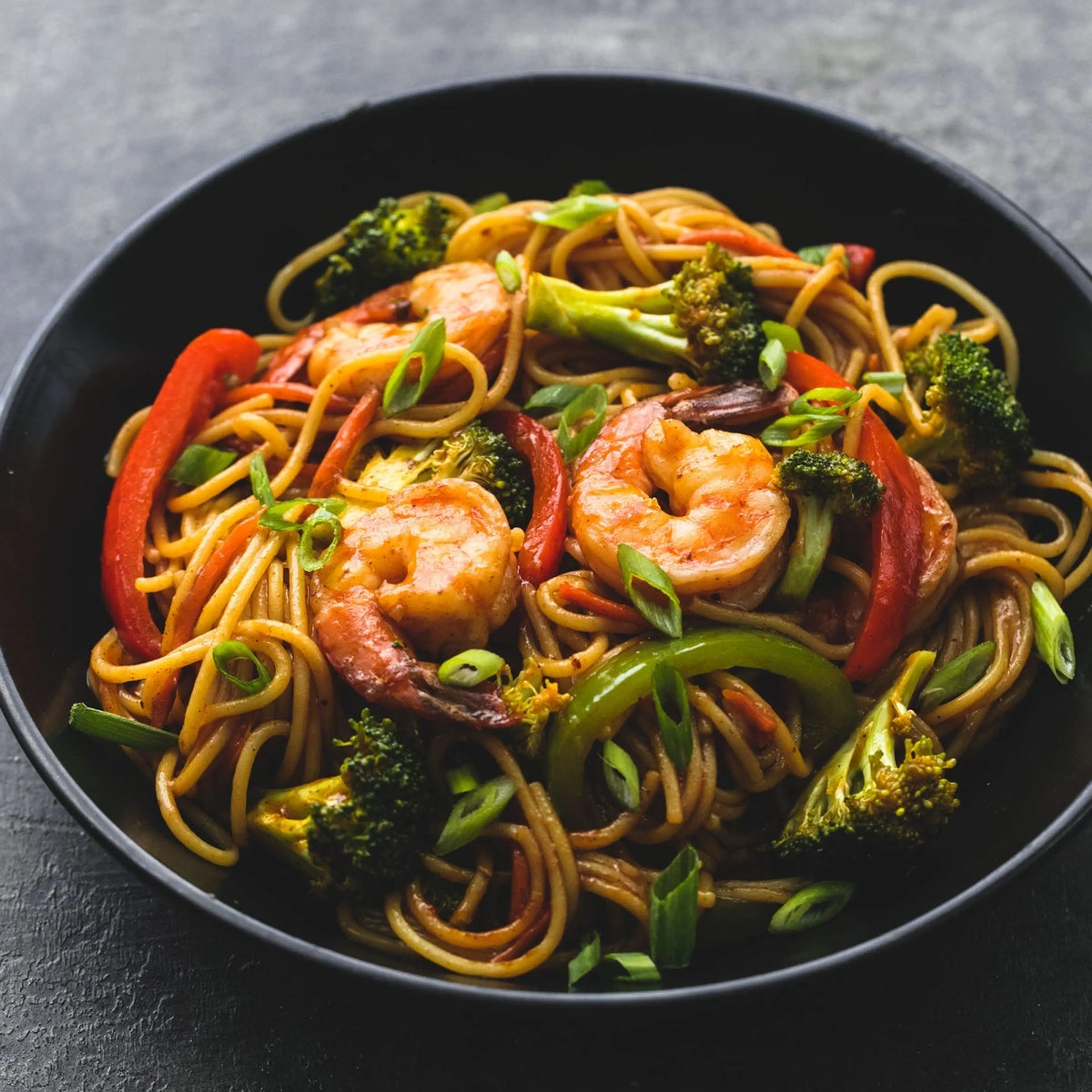 Shrimp 'n Broccoli Lo Mein
