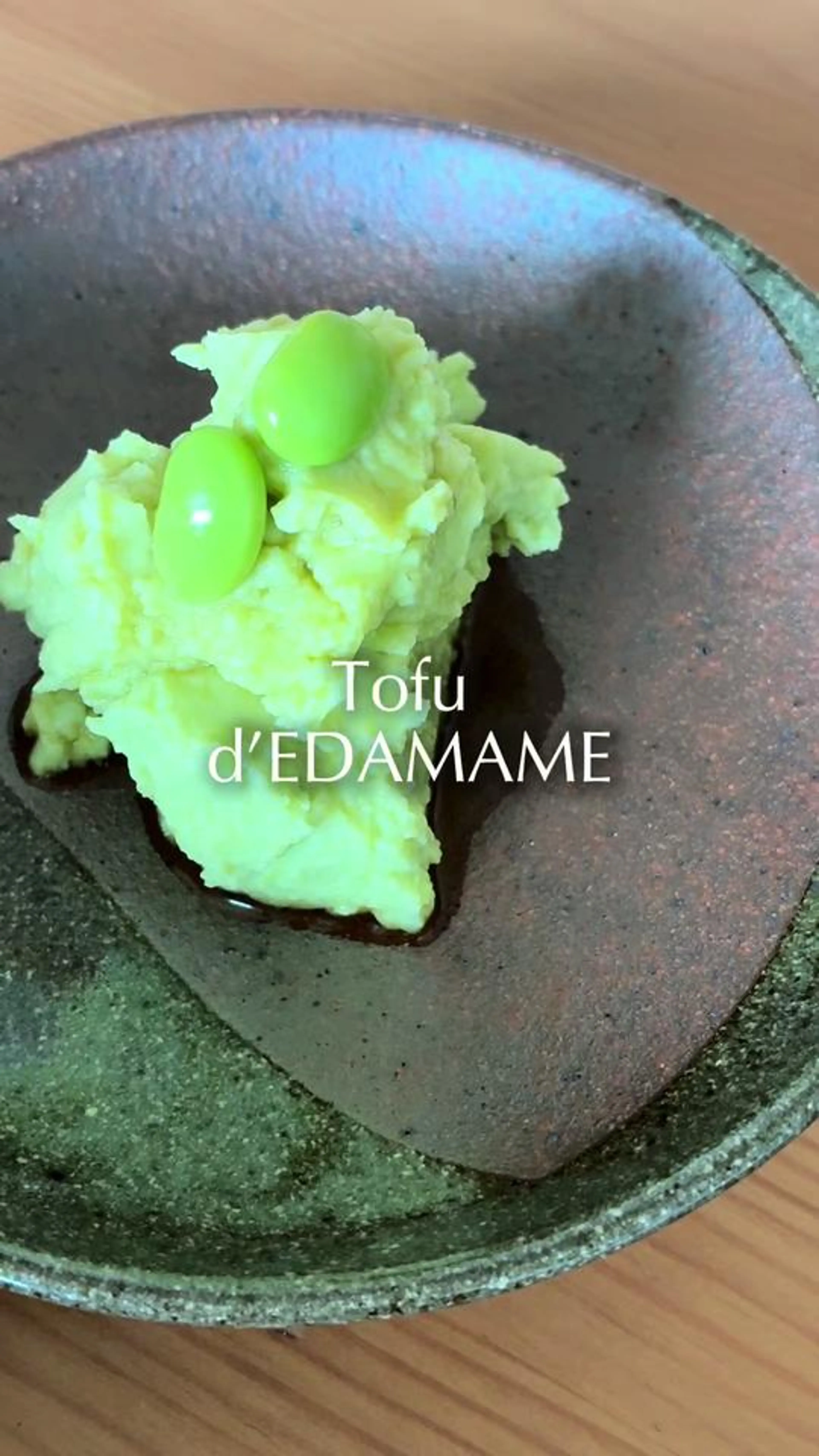 Tofu D’edamame Maison