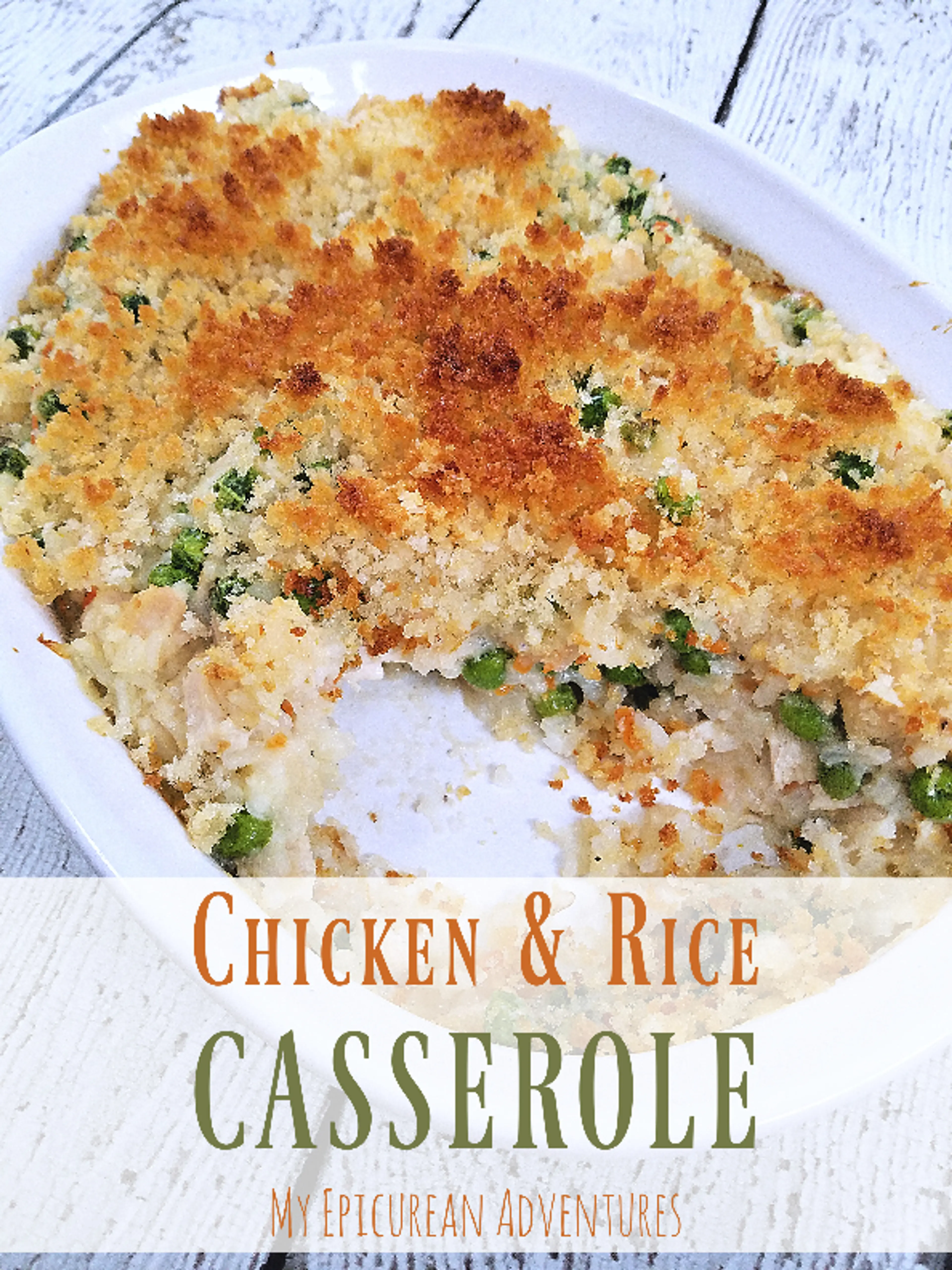 Grandma's Chicken and Vegetable Rice Bake