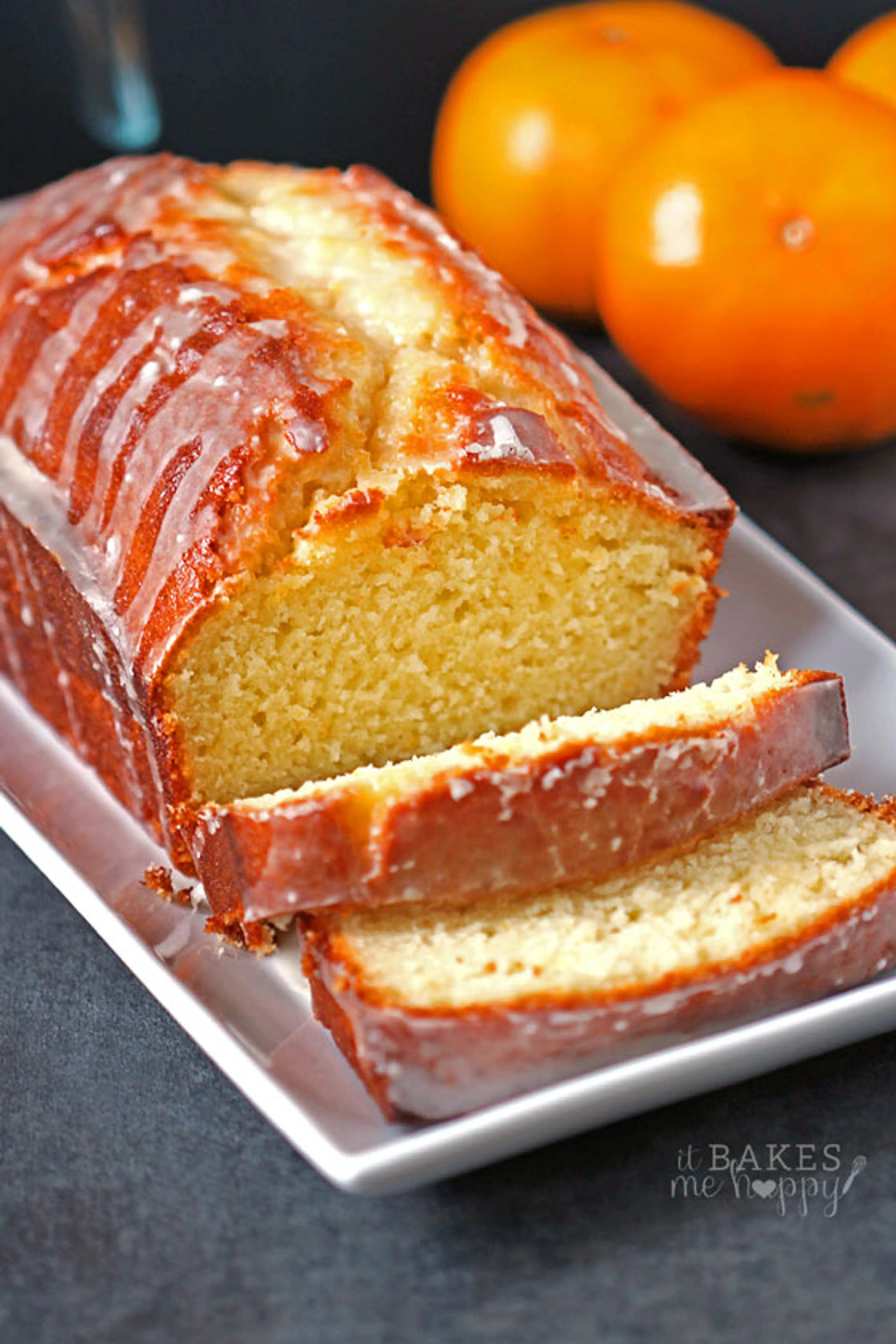 Glazed Tangerine Cake