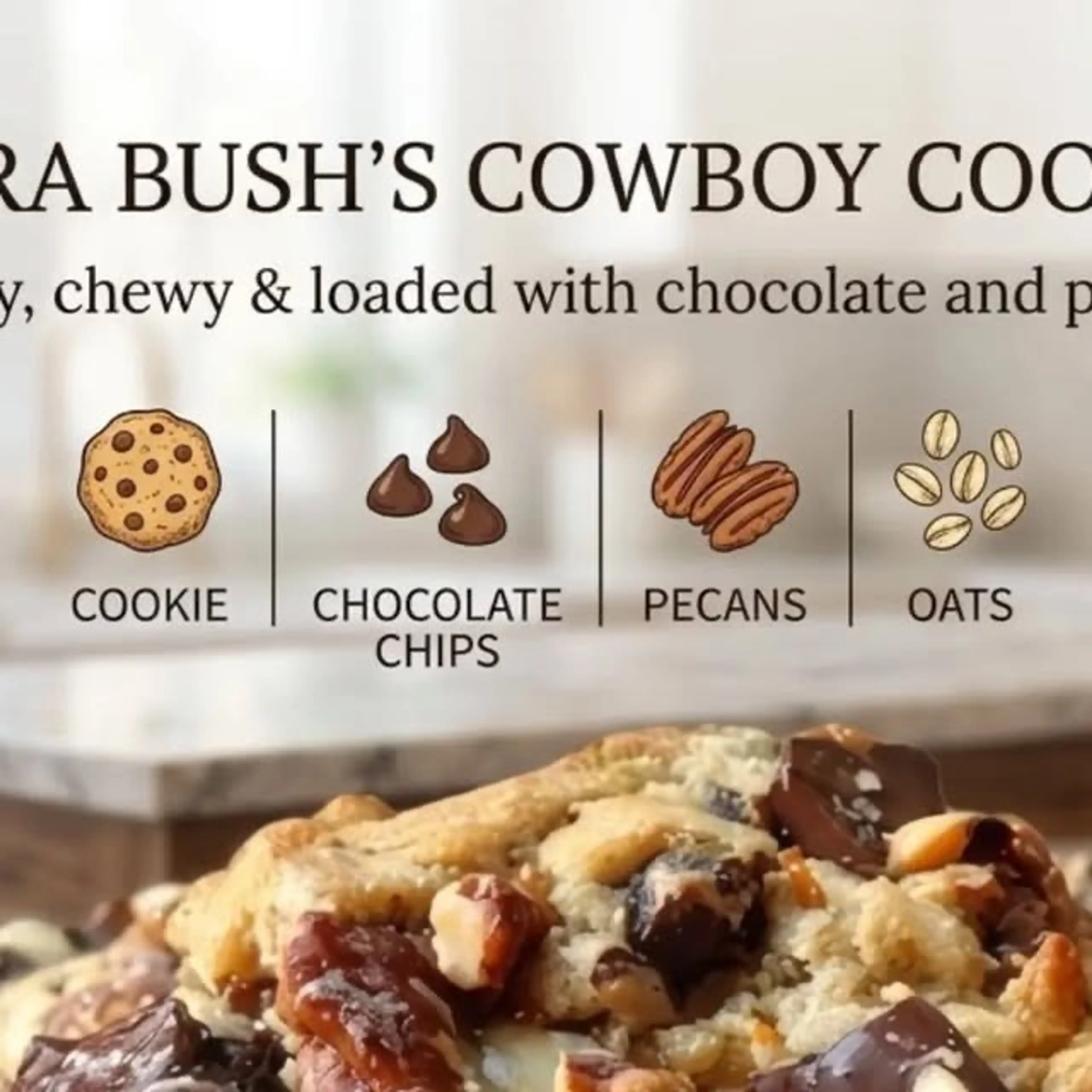 Laura Bush's Cowboy Cookies