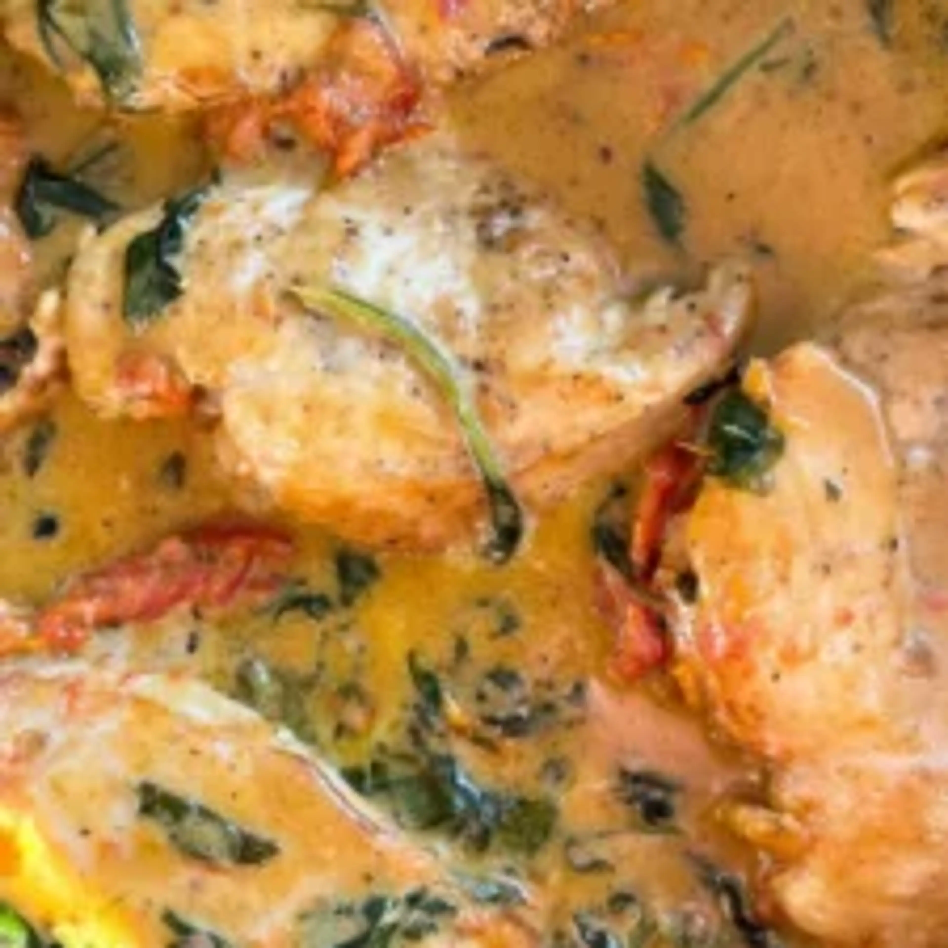 Chicken with Creamy Tomato Sauce