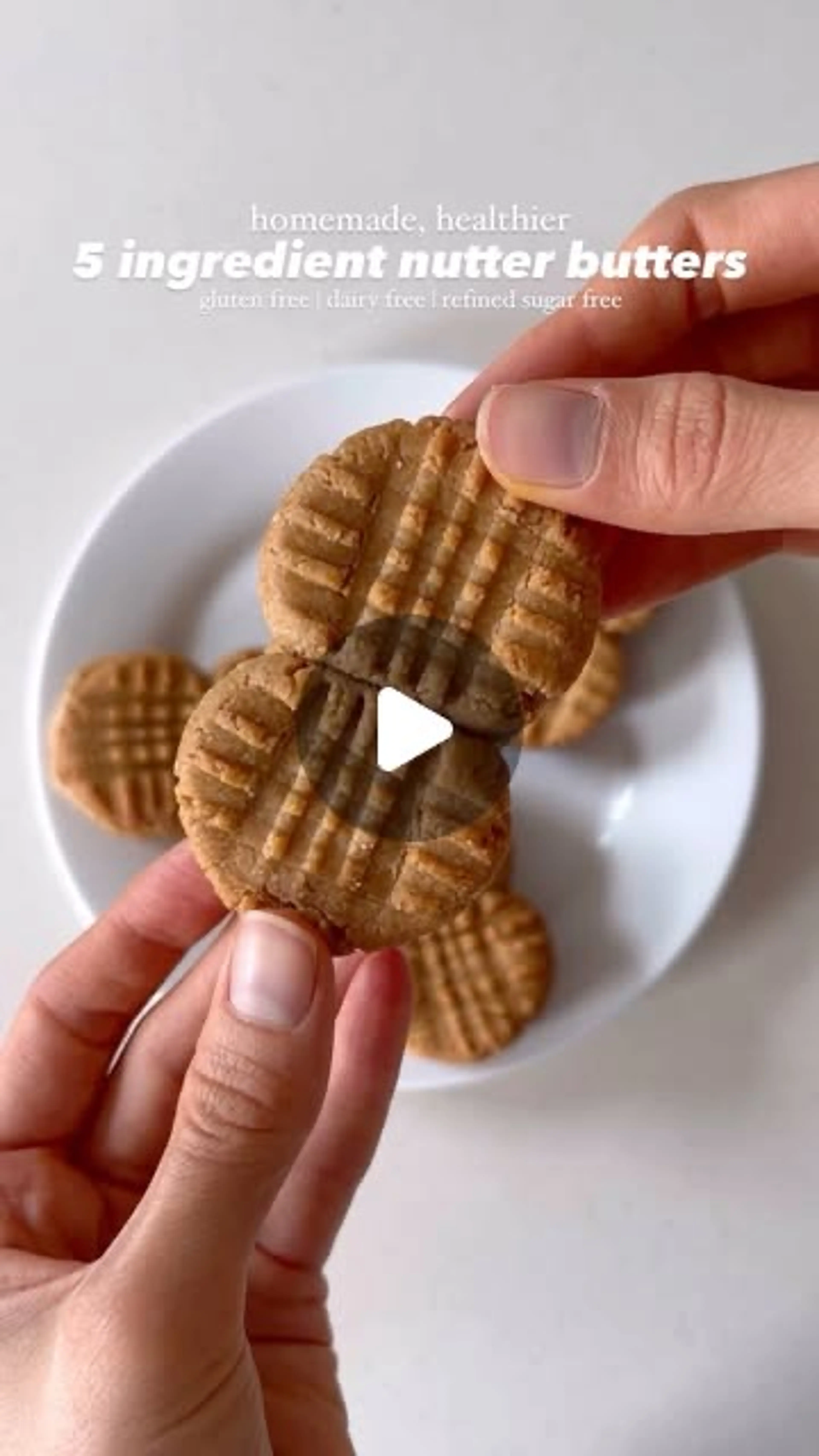 Homemade Nutter Butters! They’re Gluten Free, Dairy Free, an