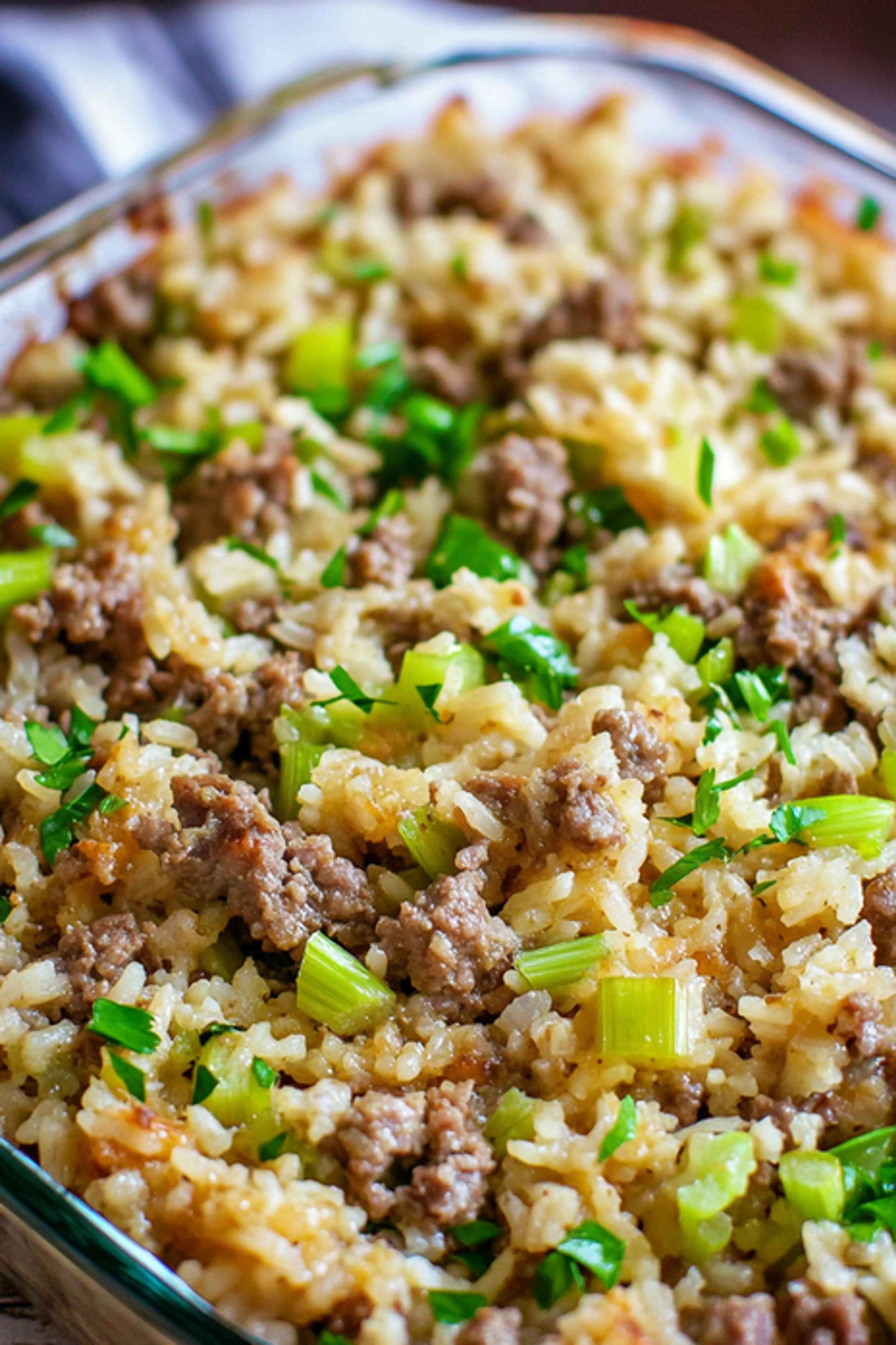 Hamburger & Rice Casserole