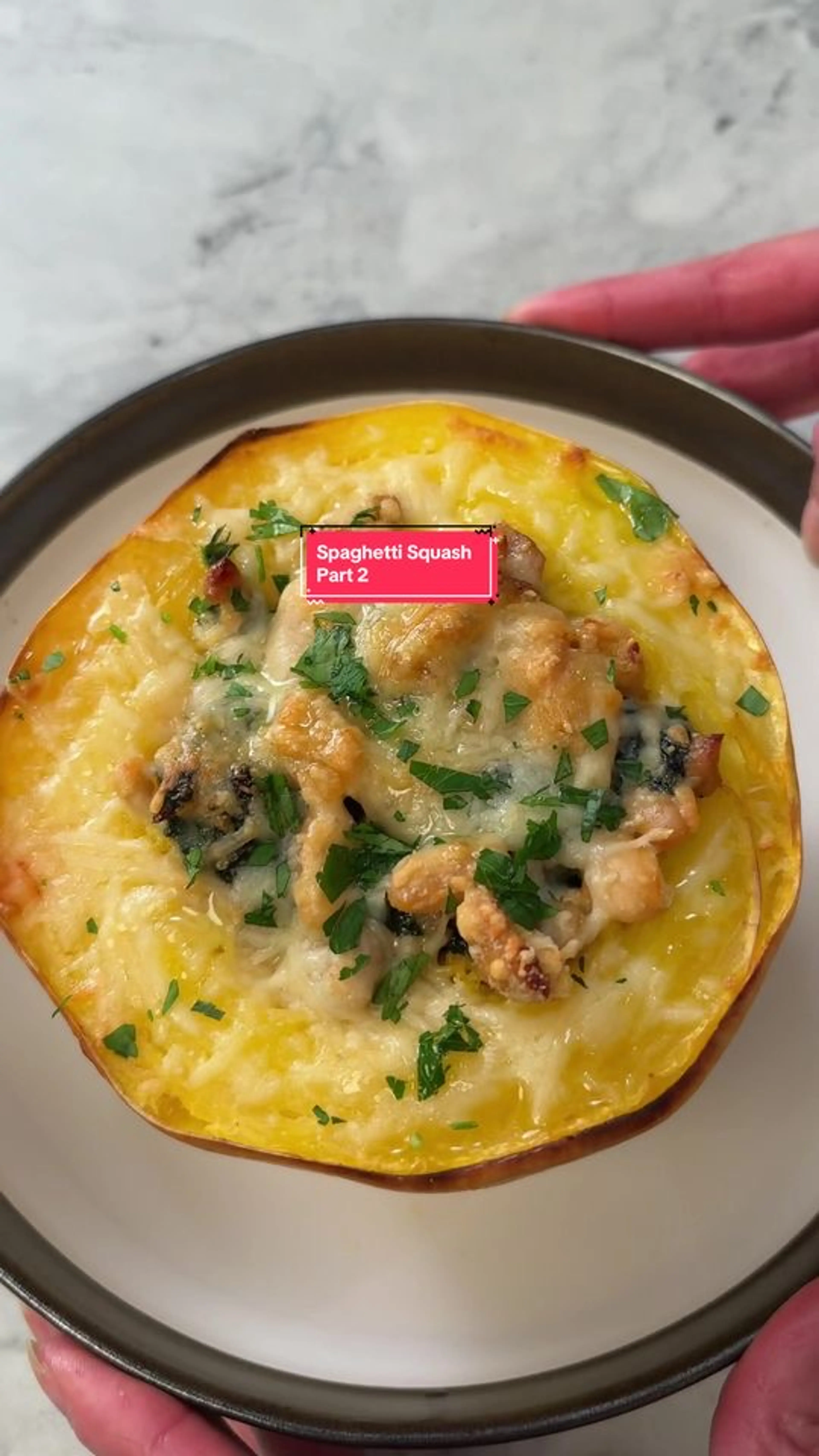 Chicken, Bean & Spaghetti Squash