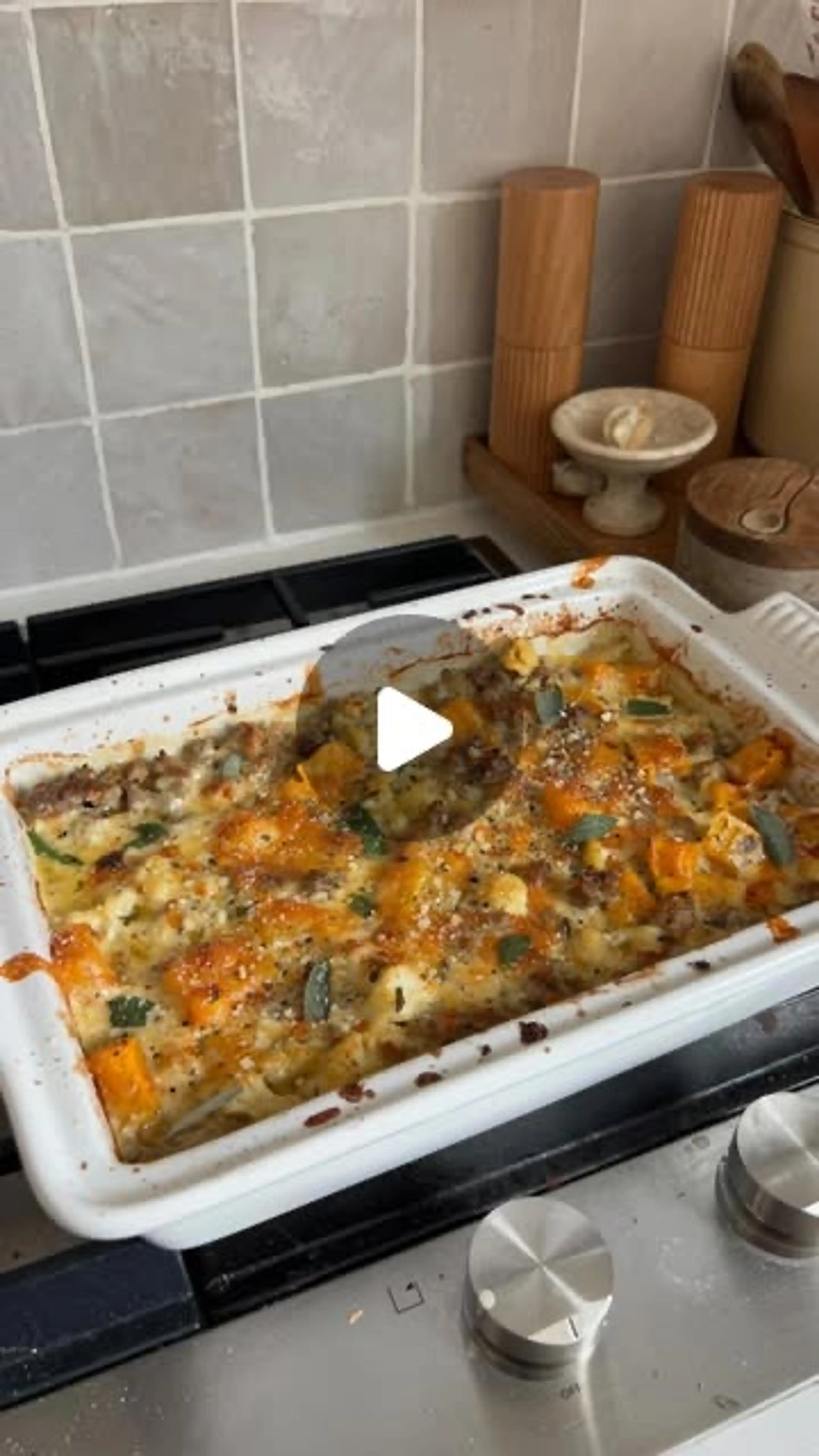 Fall Vegetable and Italian Sausage Casserole! with the Best