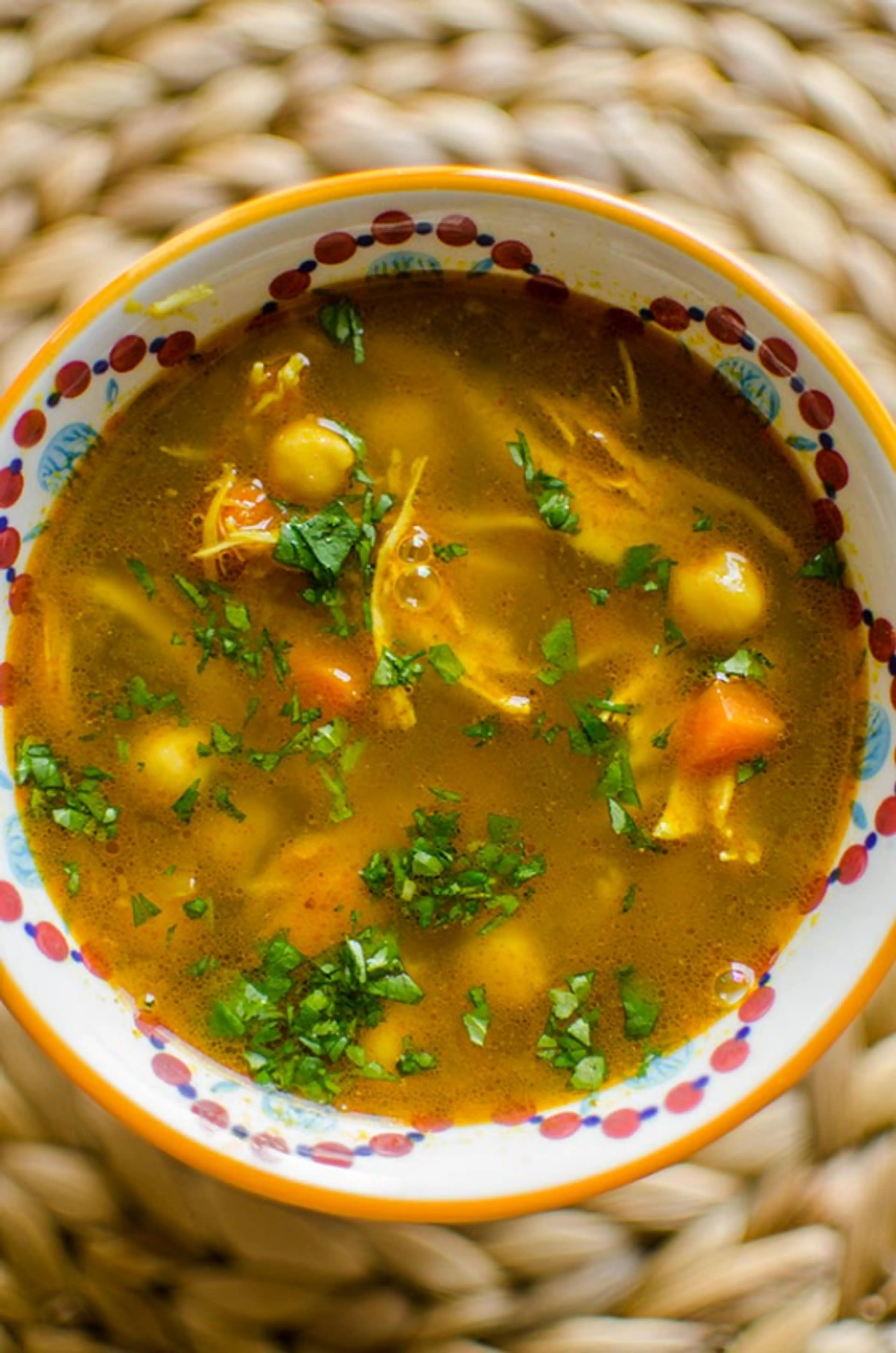 Moroccan Chicken Soup