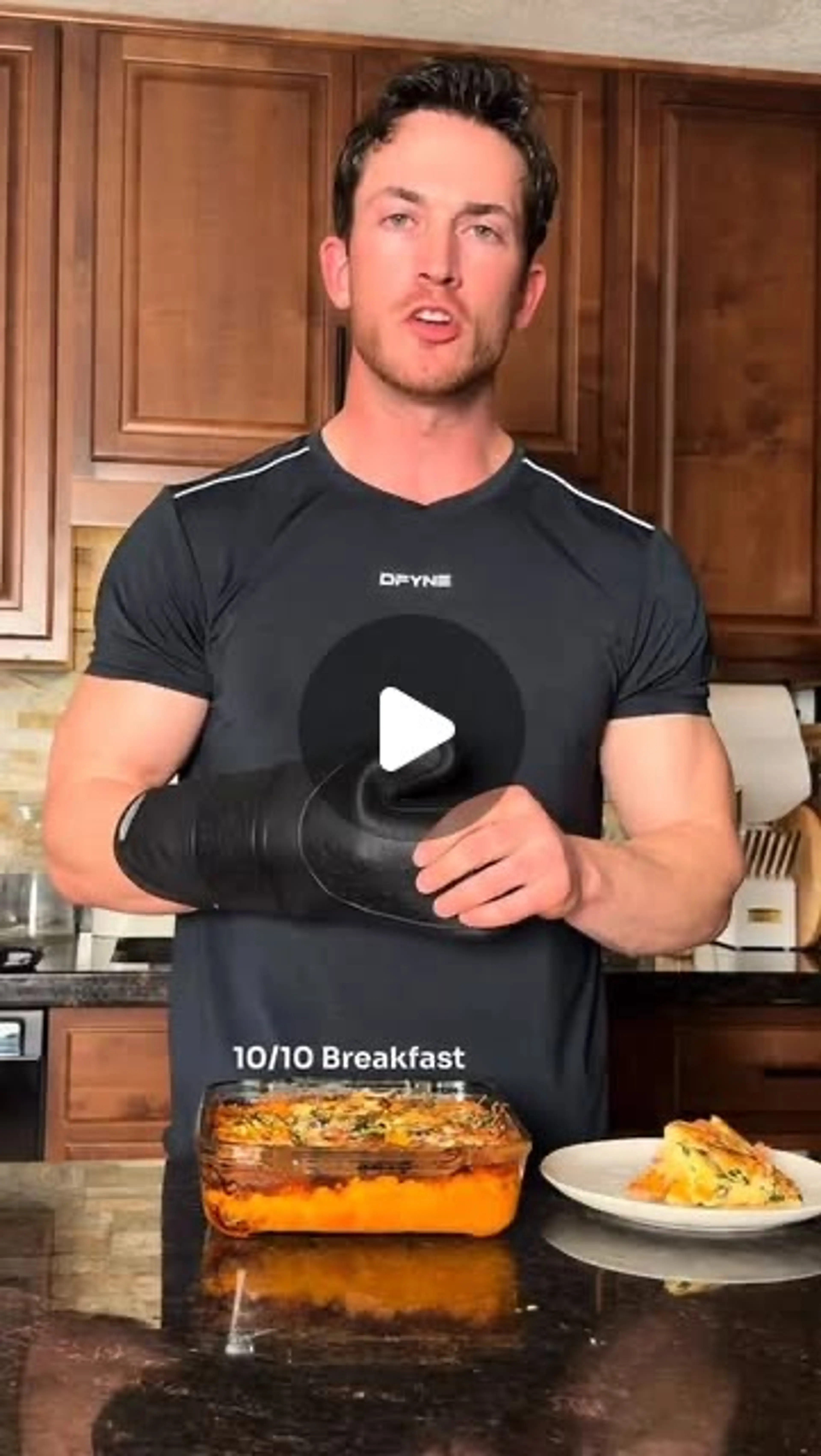 Loaded Sweet Potato Egg Bake