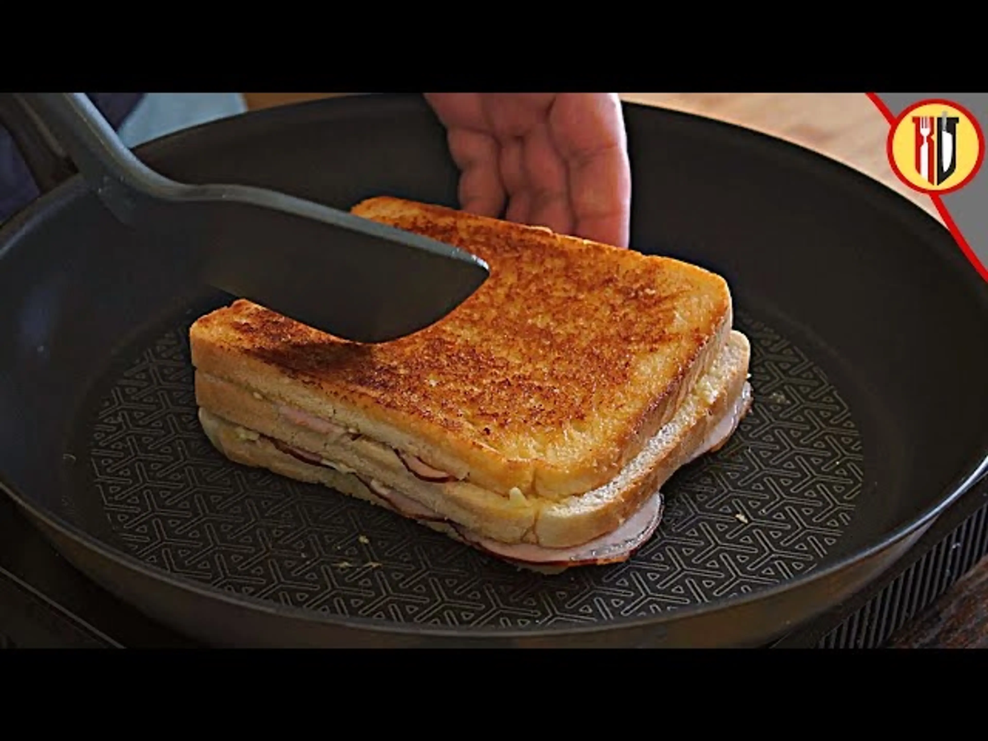 Toasted Ham And Cheese Sandwich