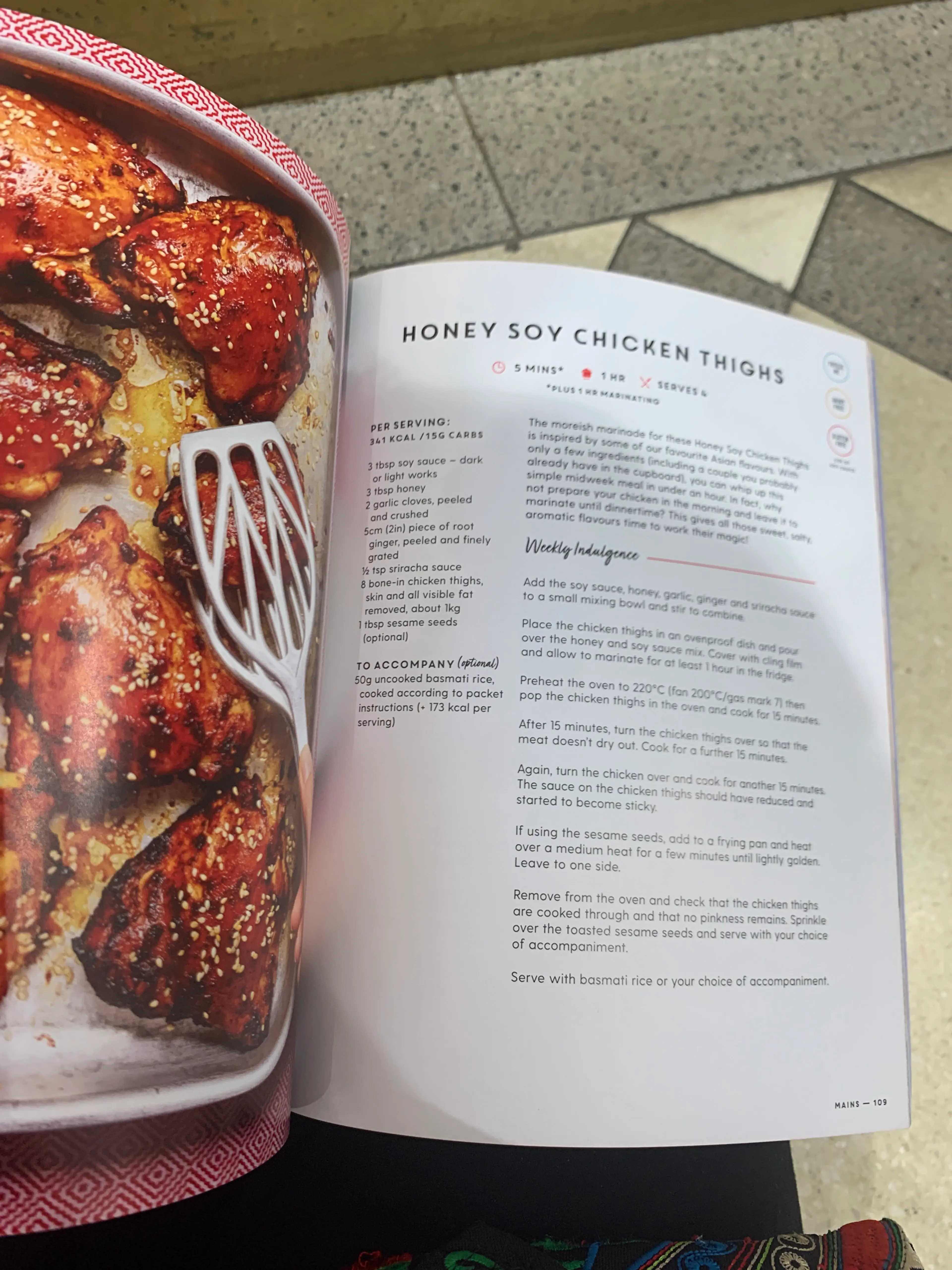 HONEY SOY CHICKEN THIGHS