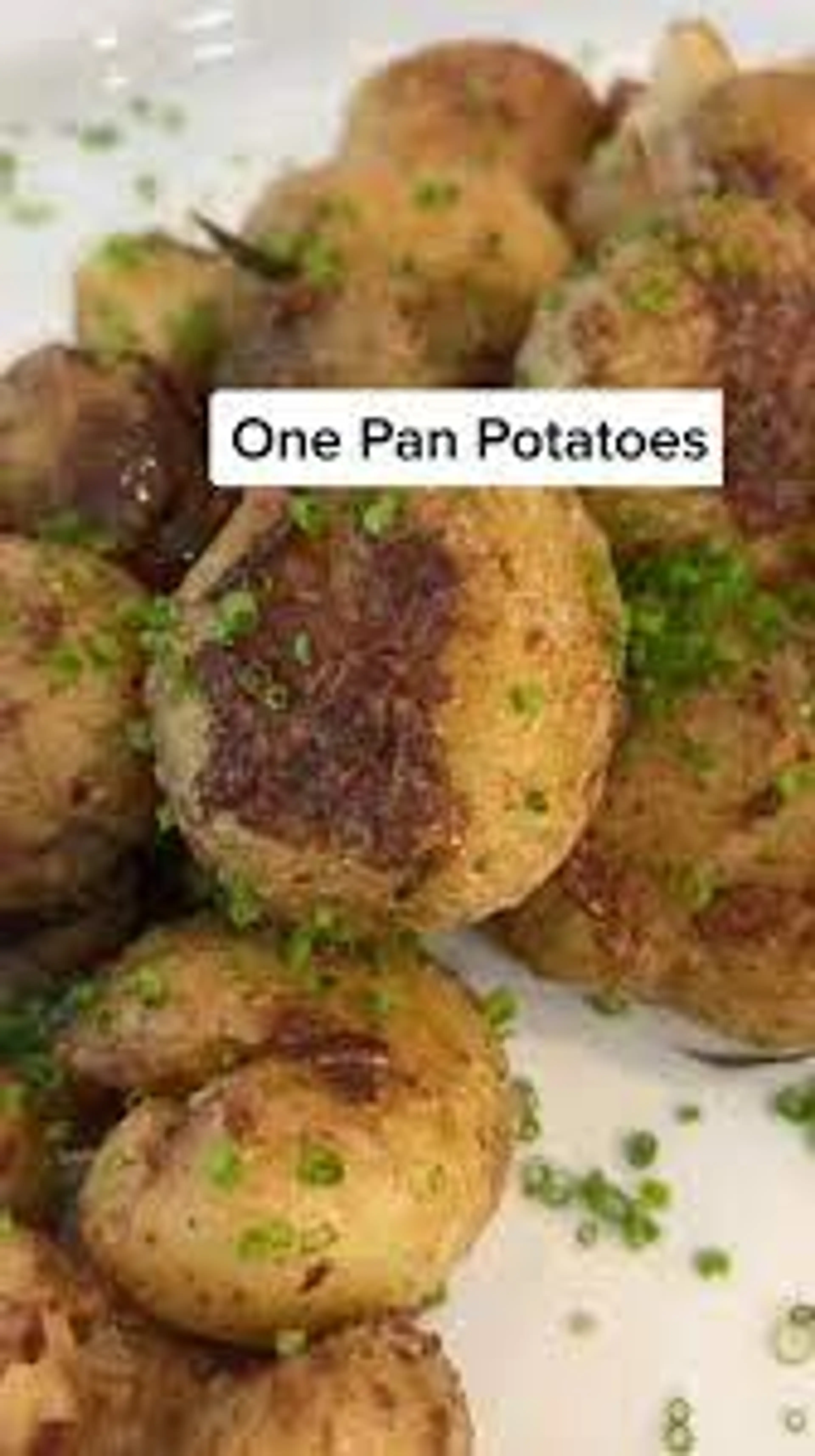 Smashed One-Pan Potatoes (TikTok Katherine Wants)