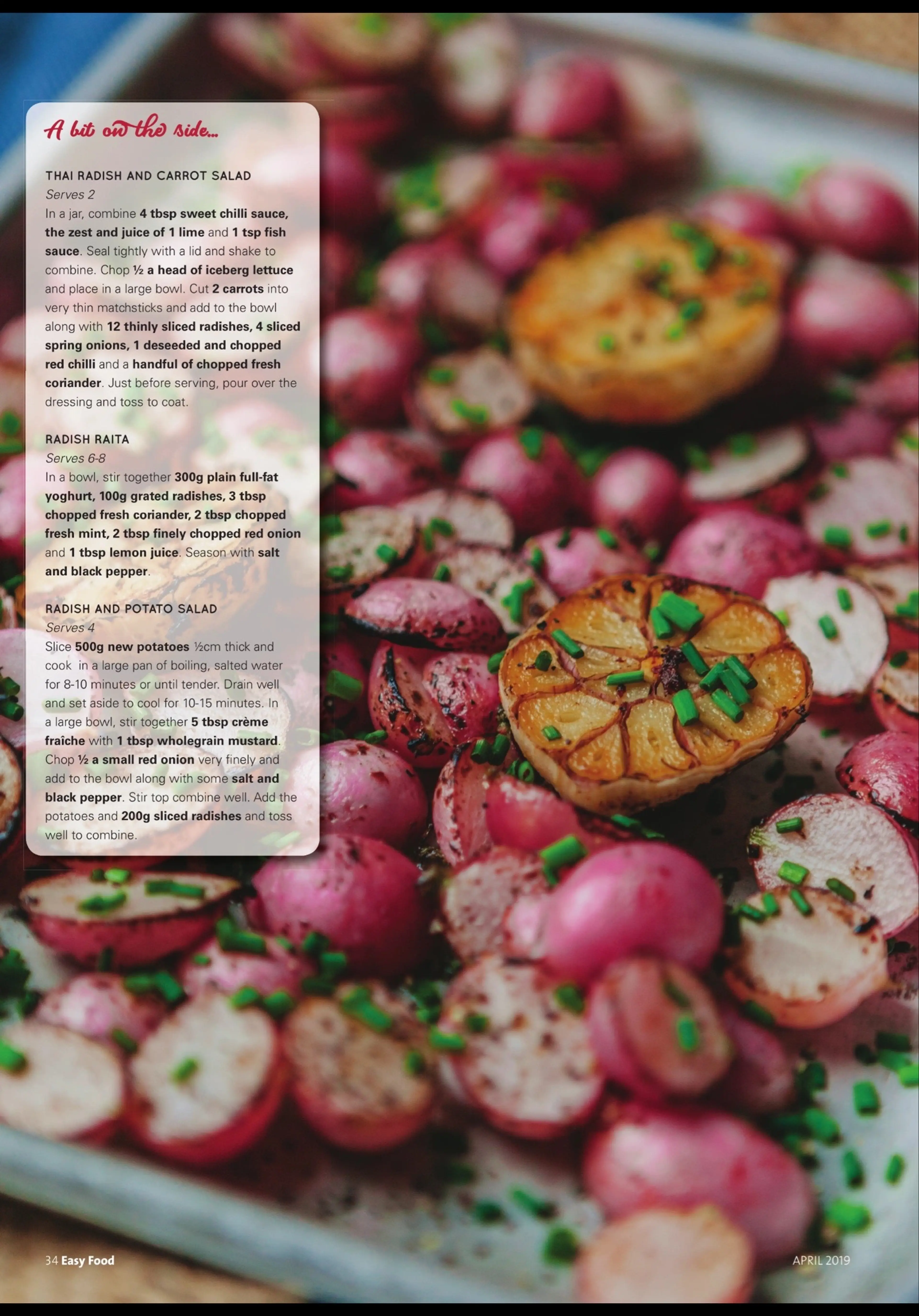 Radish Sides