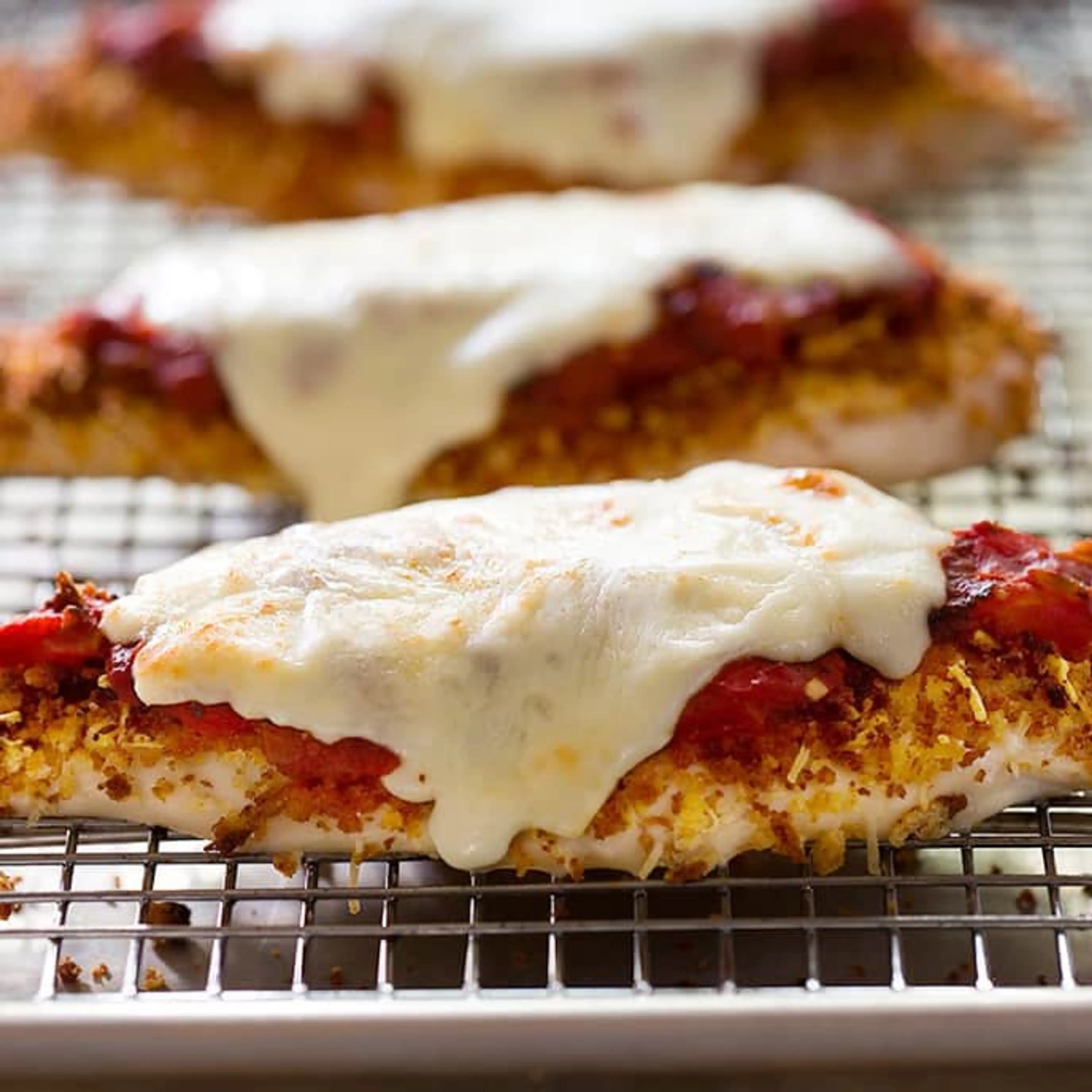 Low-Fat Chicken Parmesan (ATK)