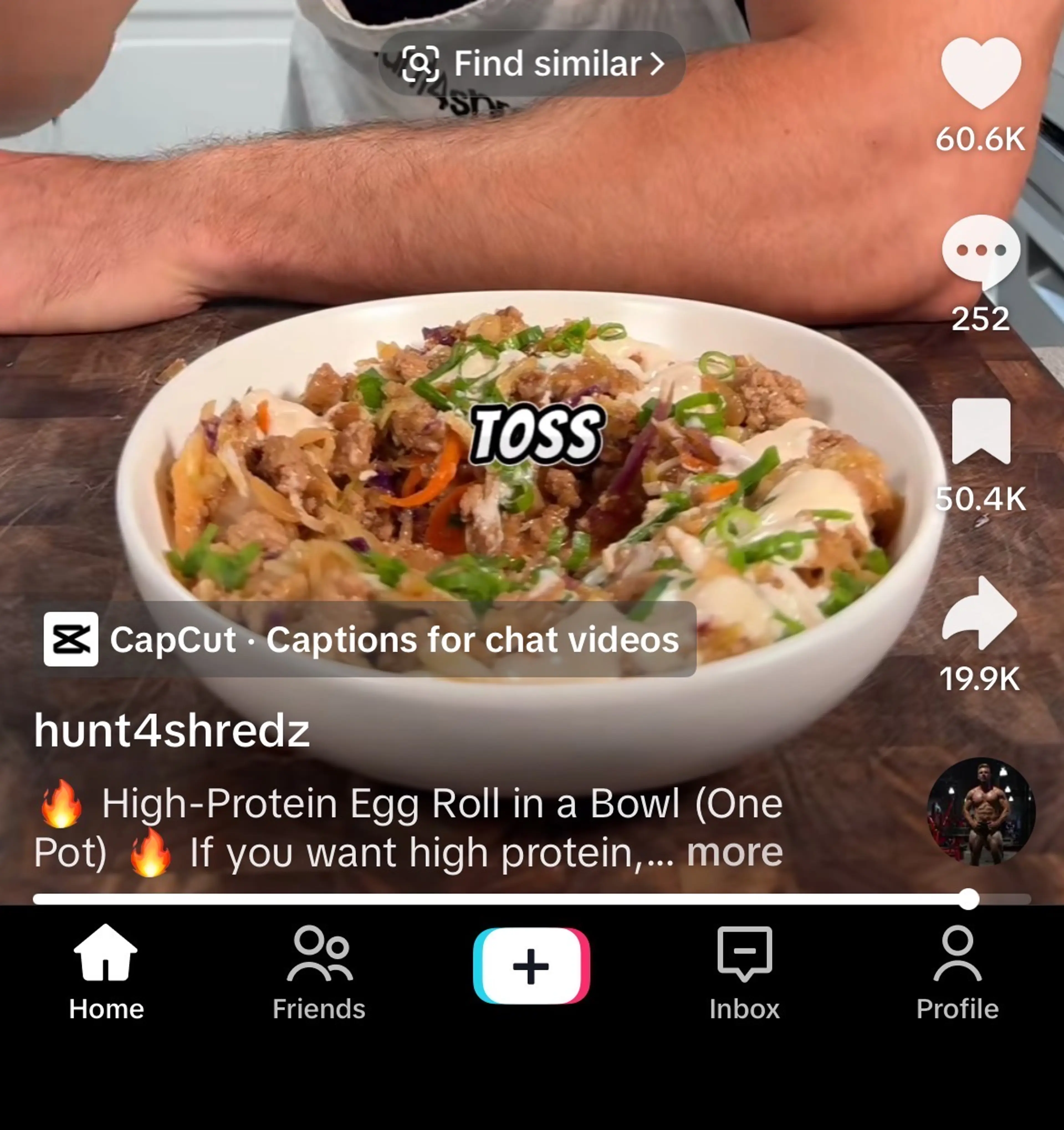 High-Protein Egg Roll in a Bowl