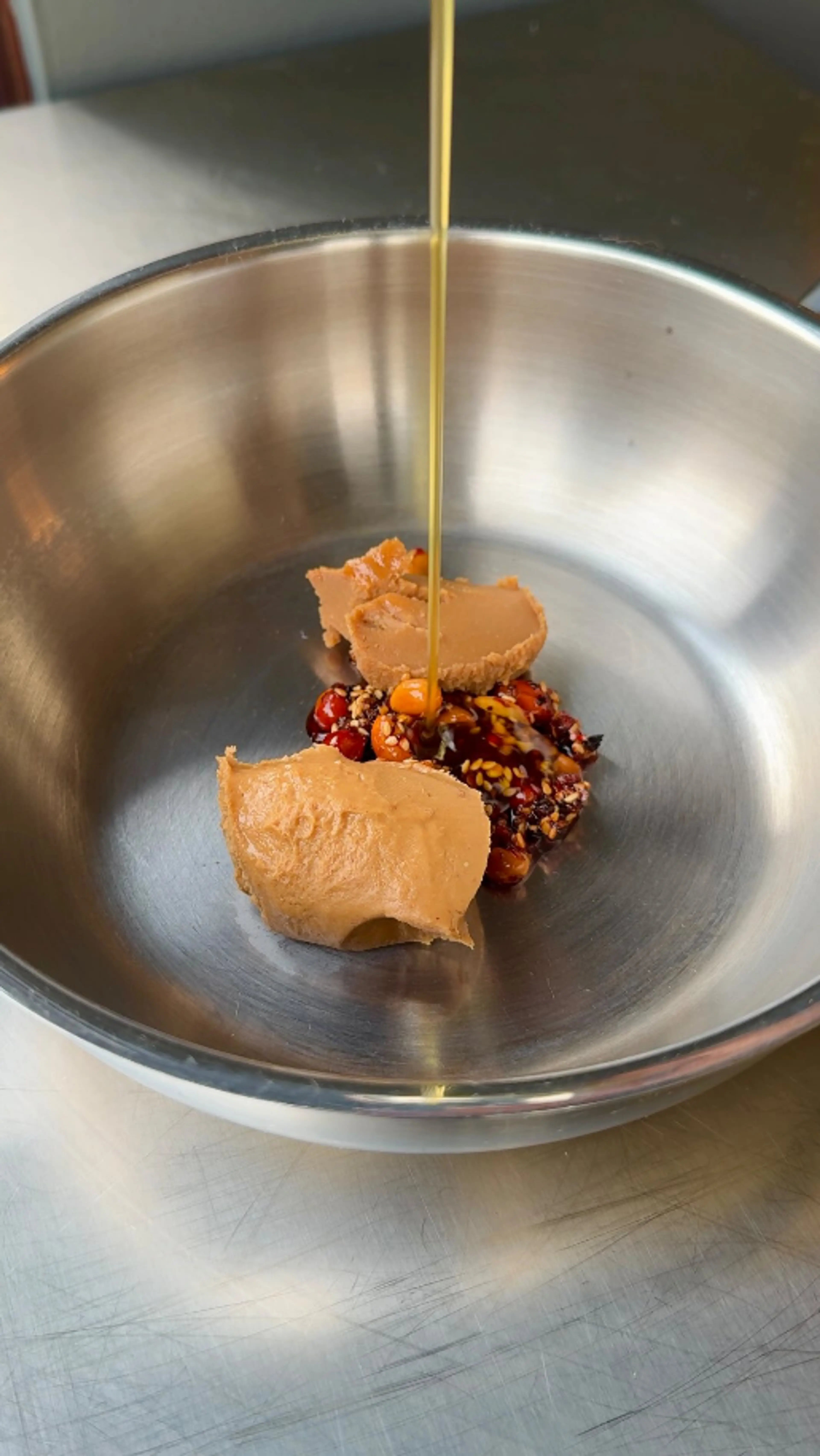 Chilli Peanut Udon W/ Charred Sesame Broccoli