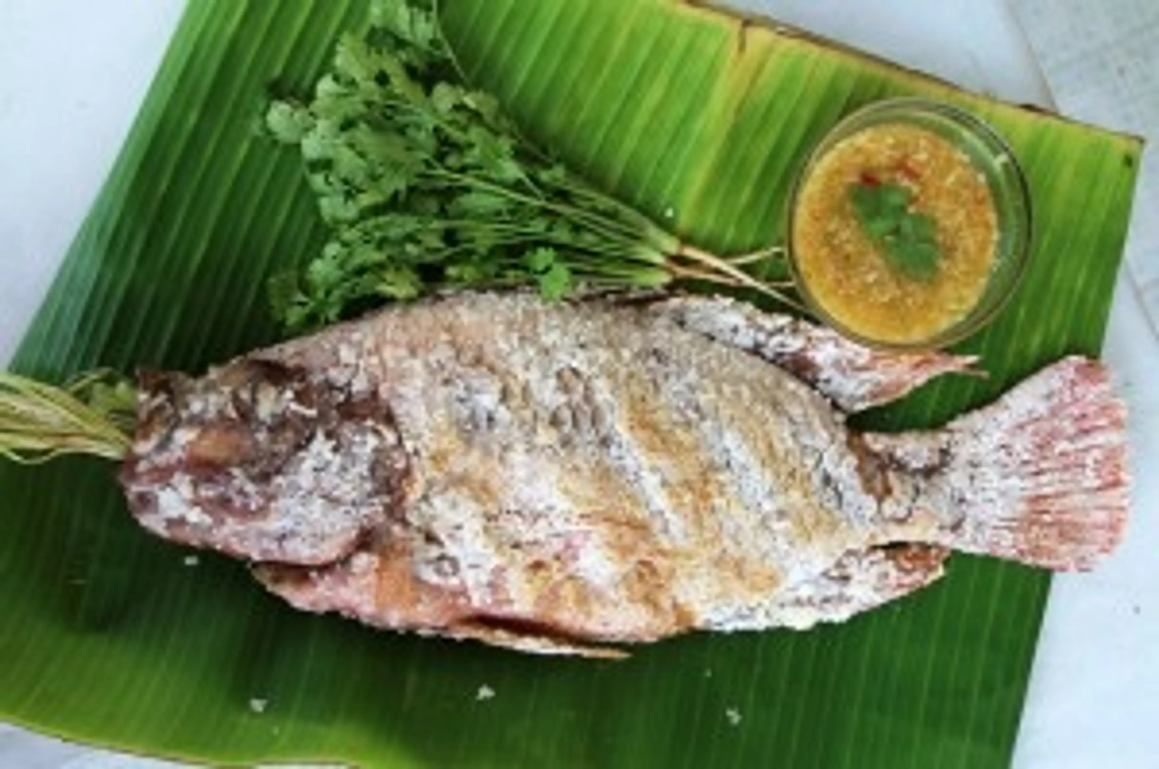 Thai grilled fish recipe (pla pao ปลาเผา)