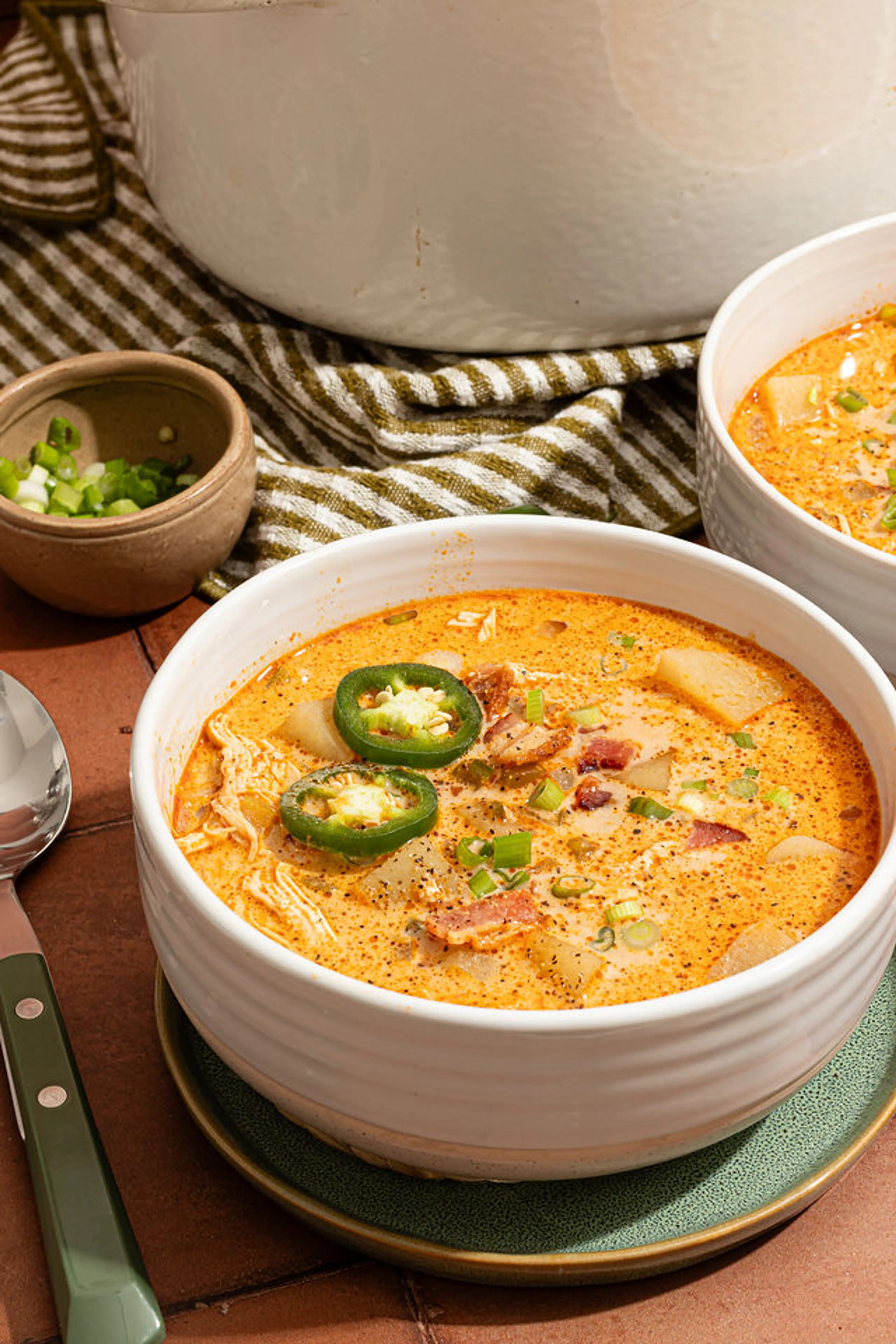 Dairy-free jalapeño Popper Soup