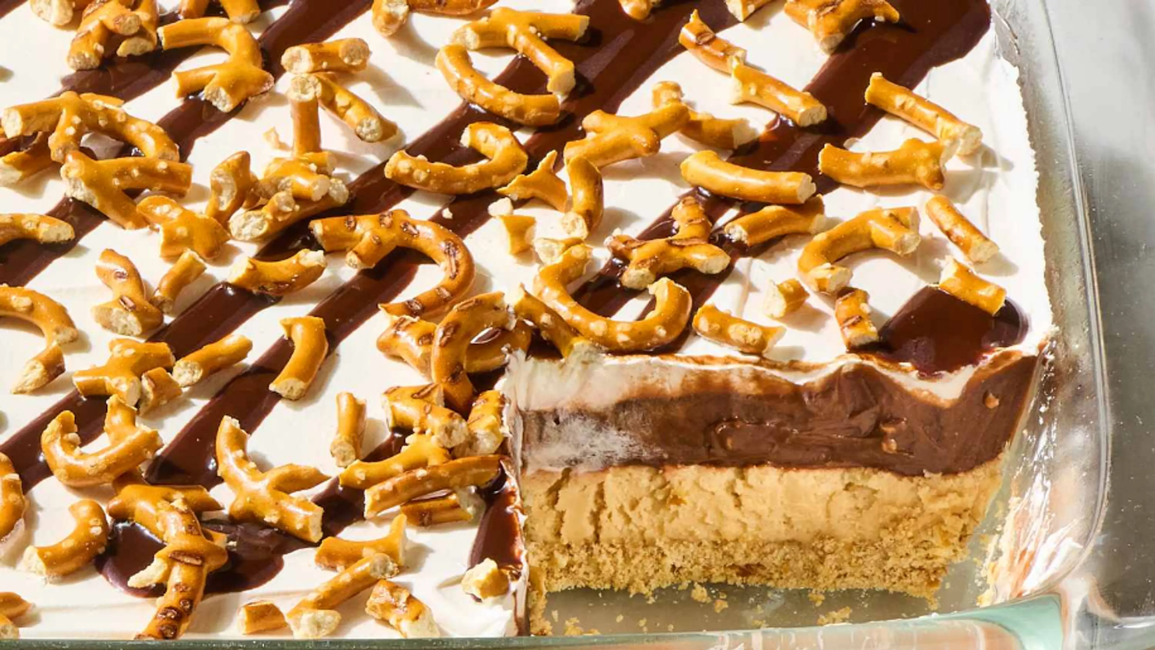 Chocolate Peanut Butter Pretzel Delight