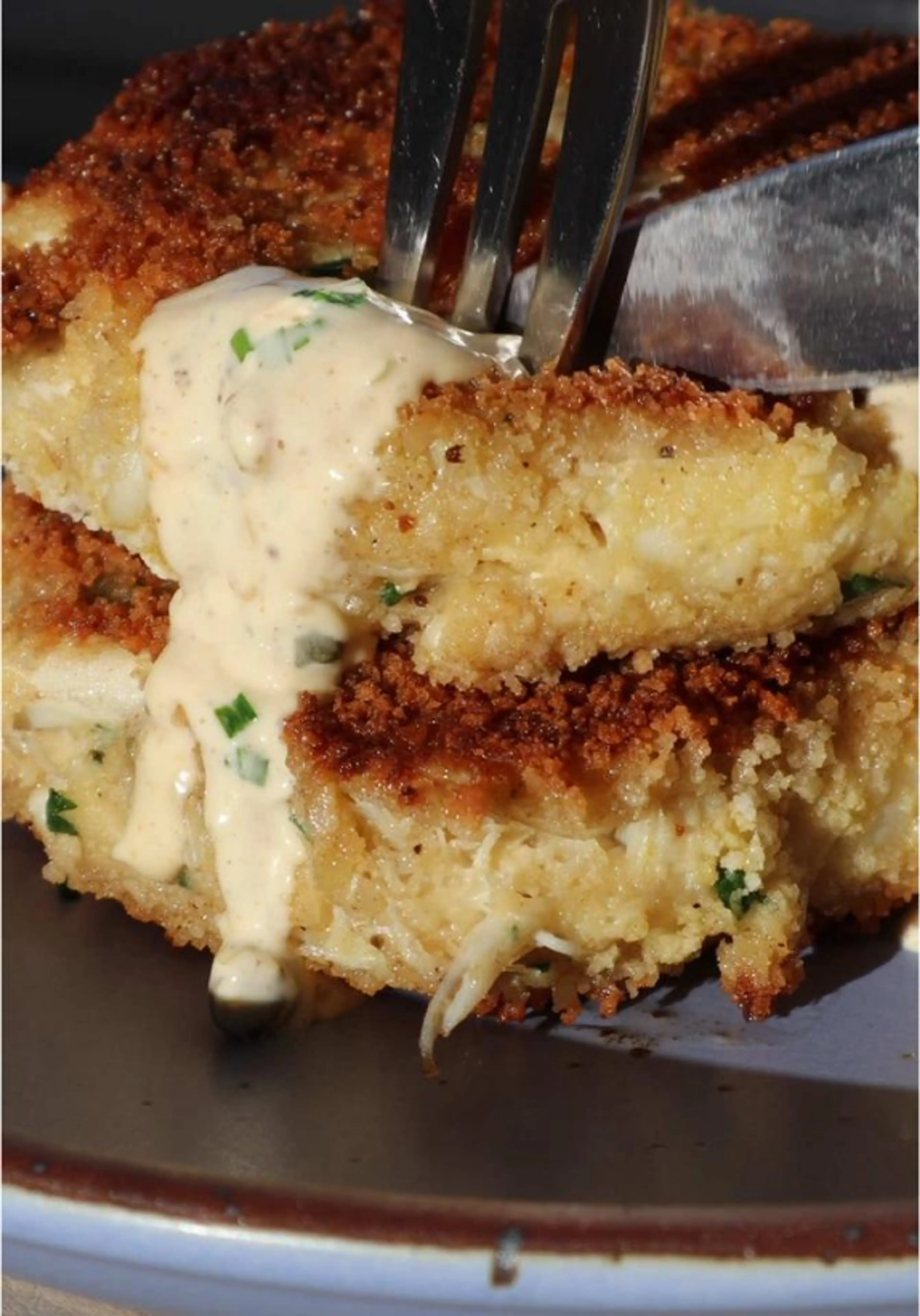 Creamy & Crispy Crab Cake Recipe