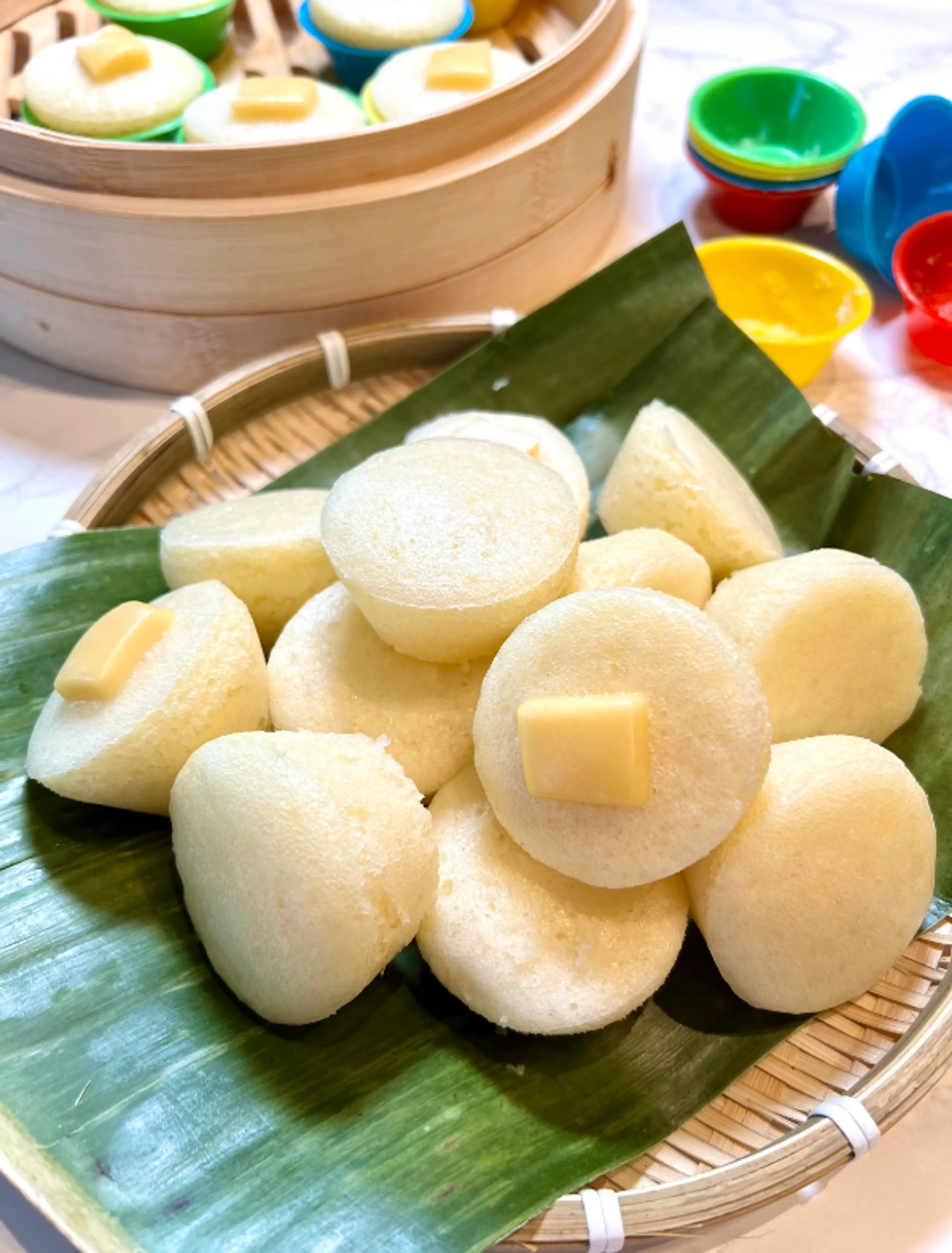 Puto (Filipino Steamed Cakes)