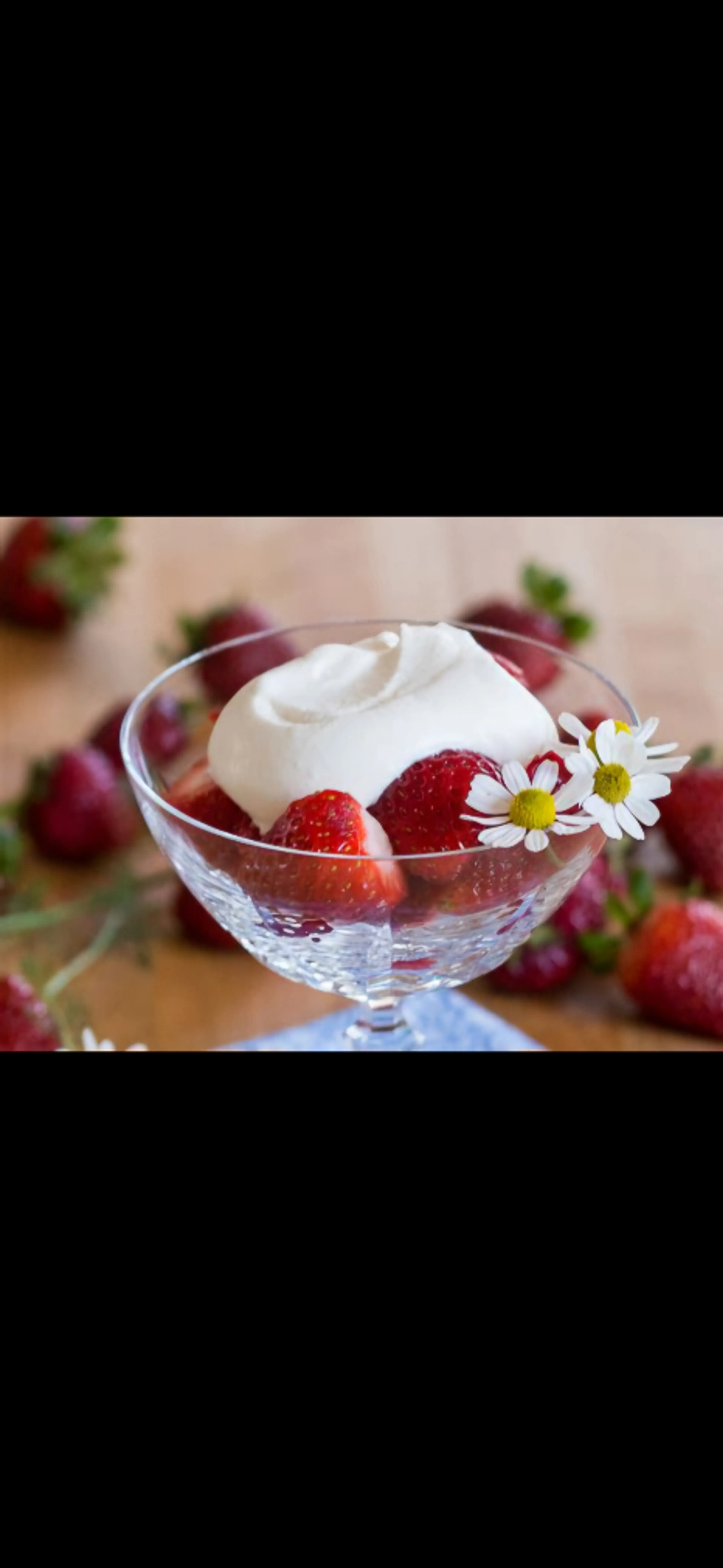 Chamomile Whipped Cream