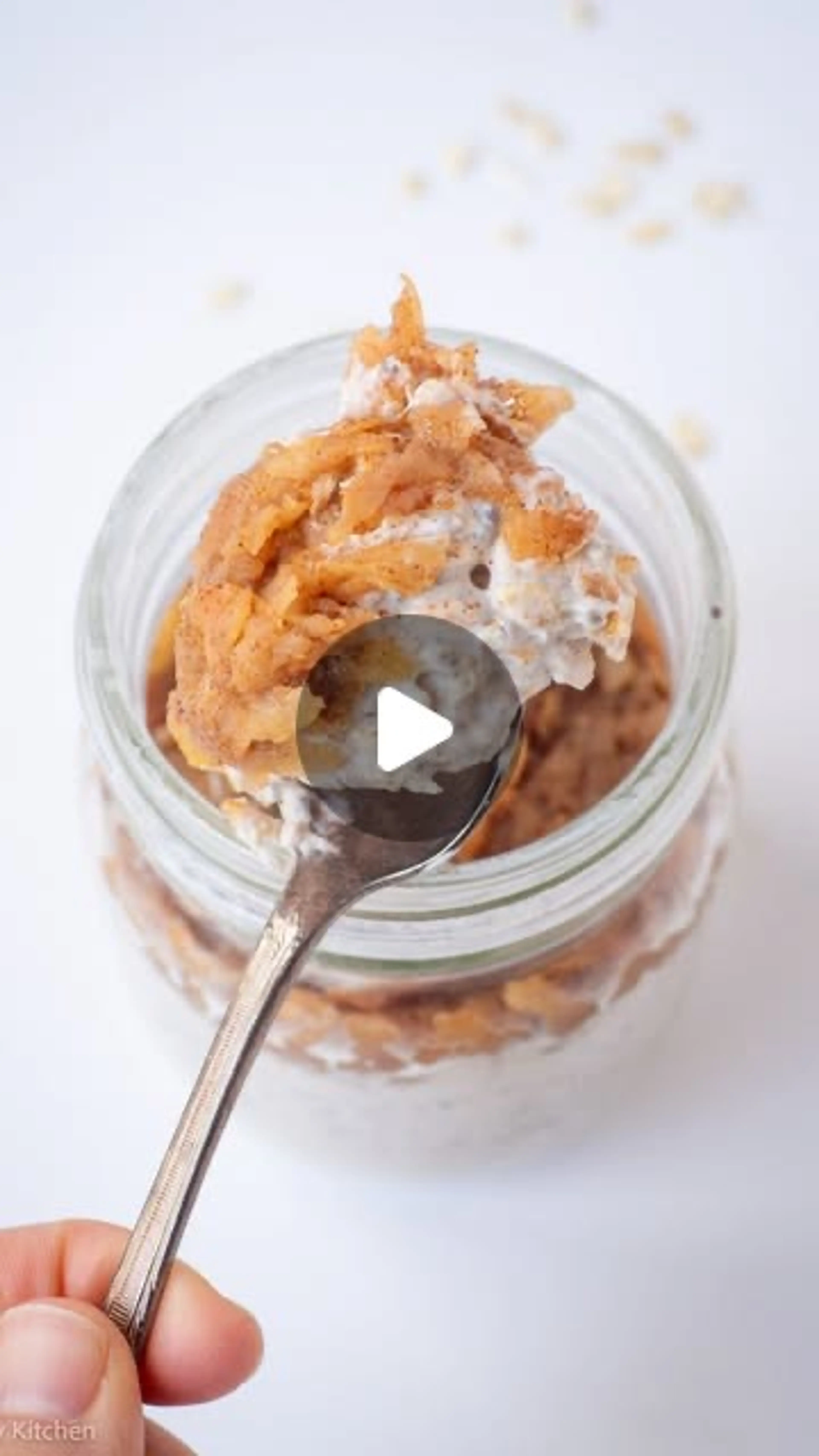 Apple Pie Overnight Oats