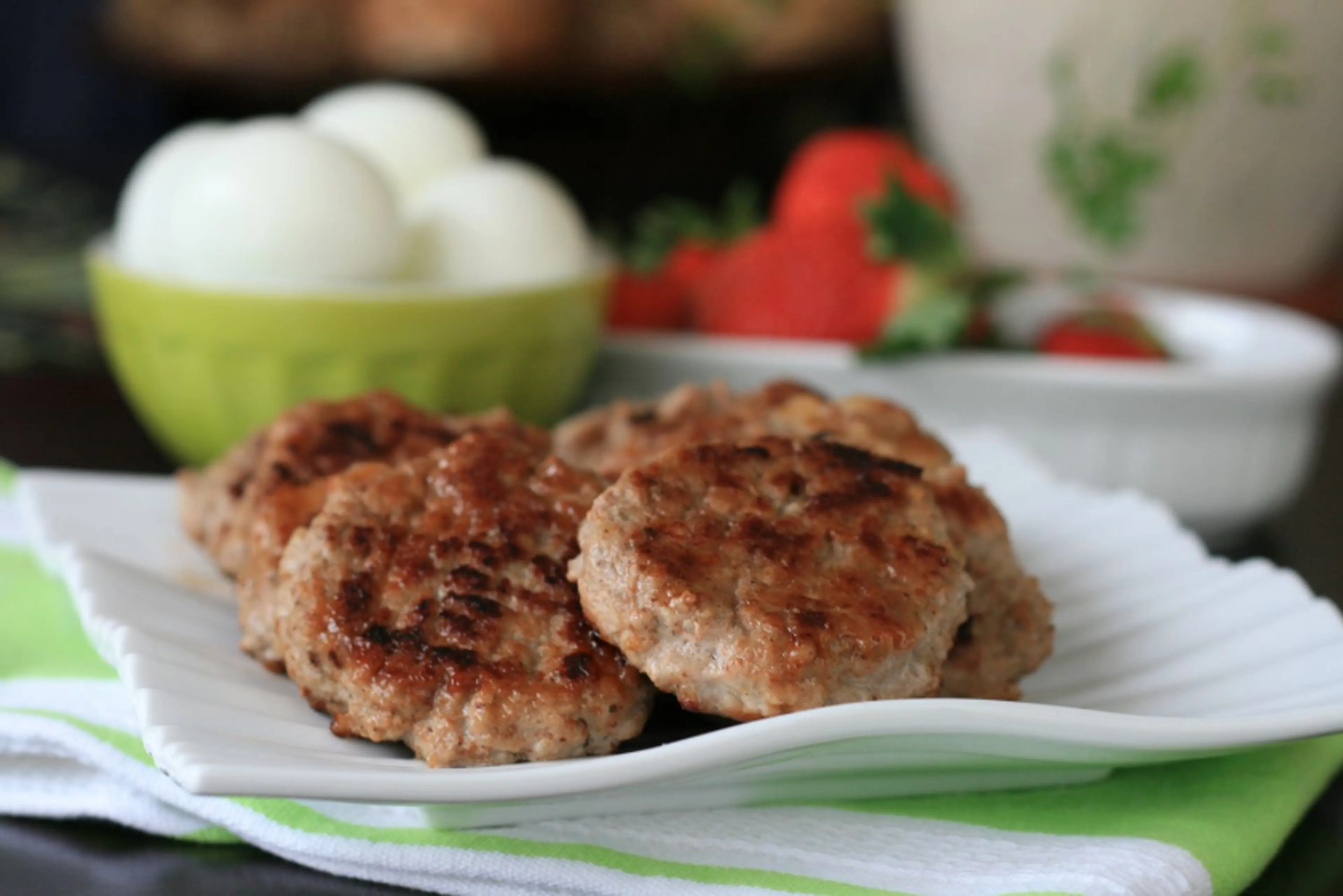 Maple Apple Turkey Sausage