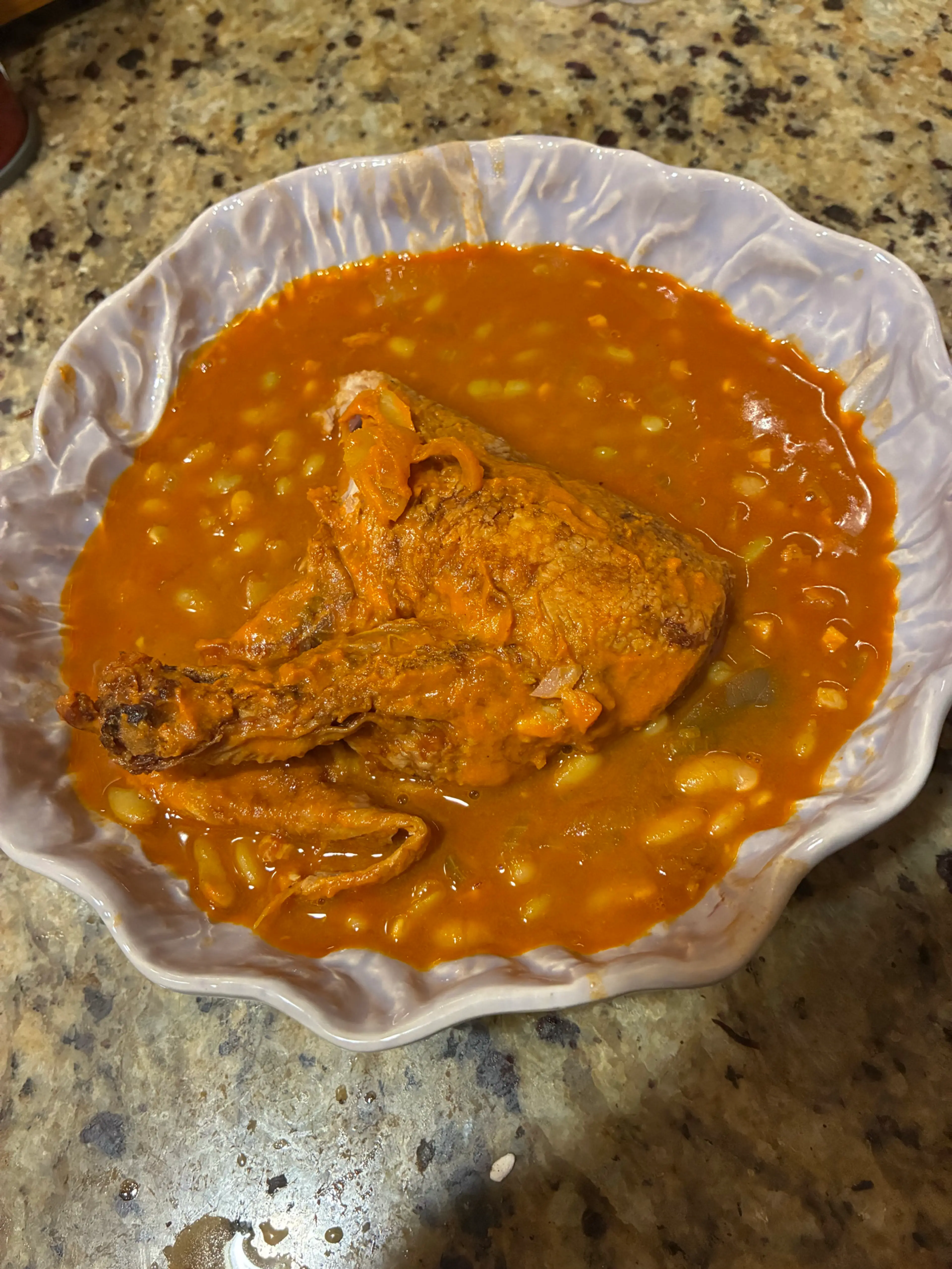 Chimayo Duck With Flagolet Beans