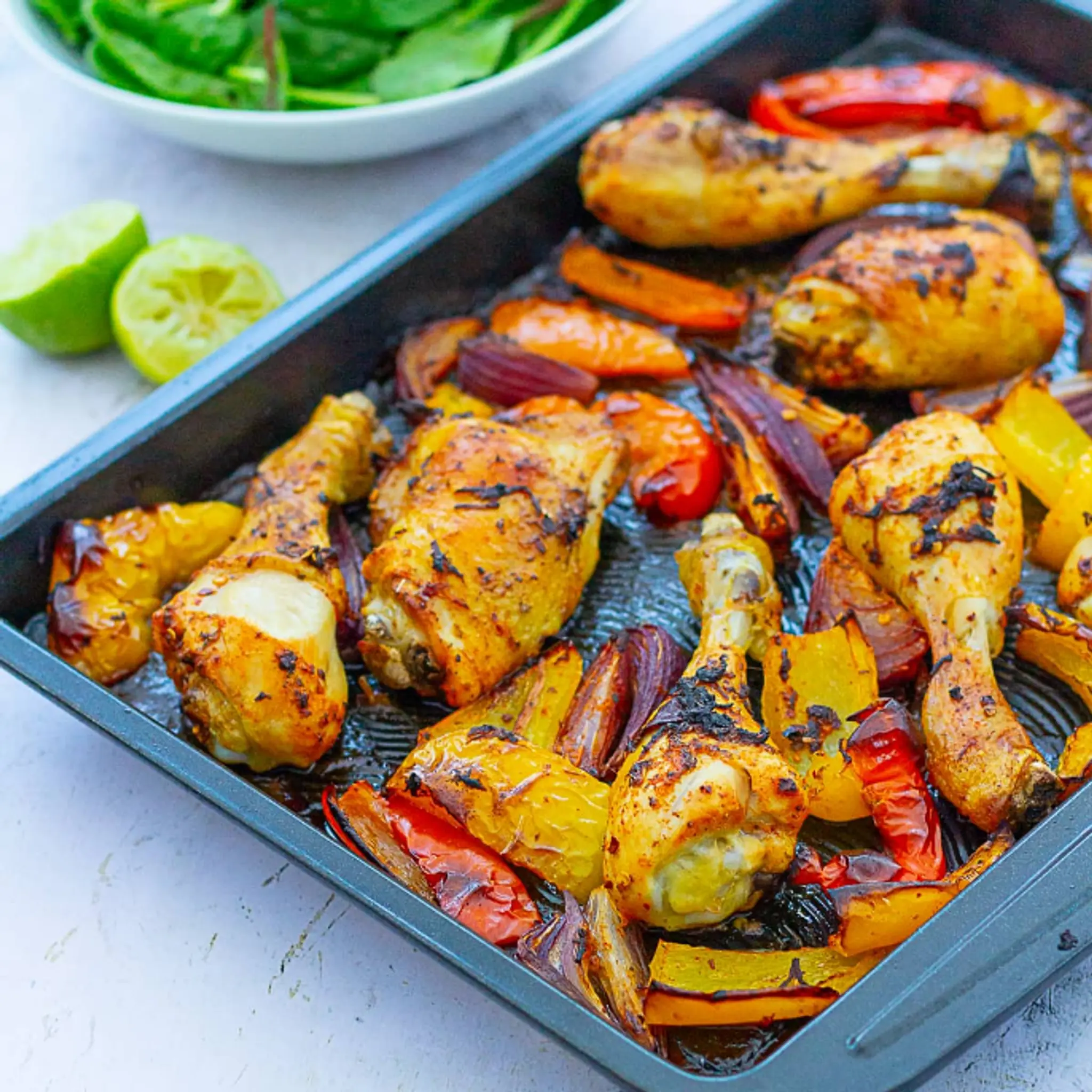 Peri Peri Chicken Traybake (Nandos Copycat)
