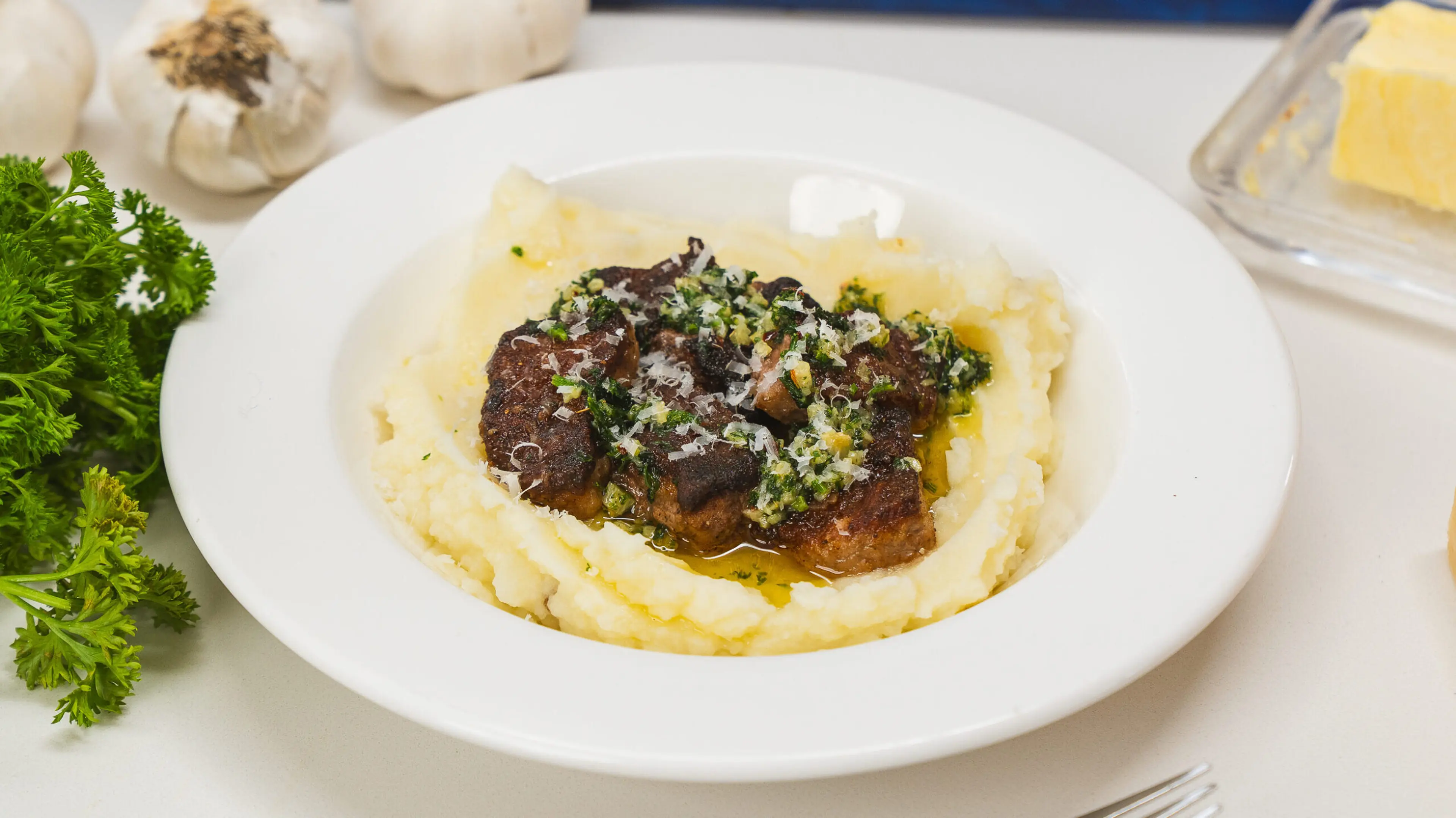 Garlic Butter Steak Bites