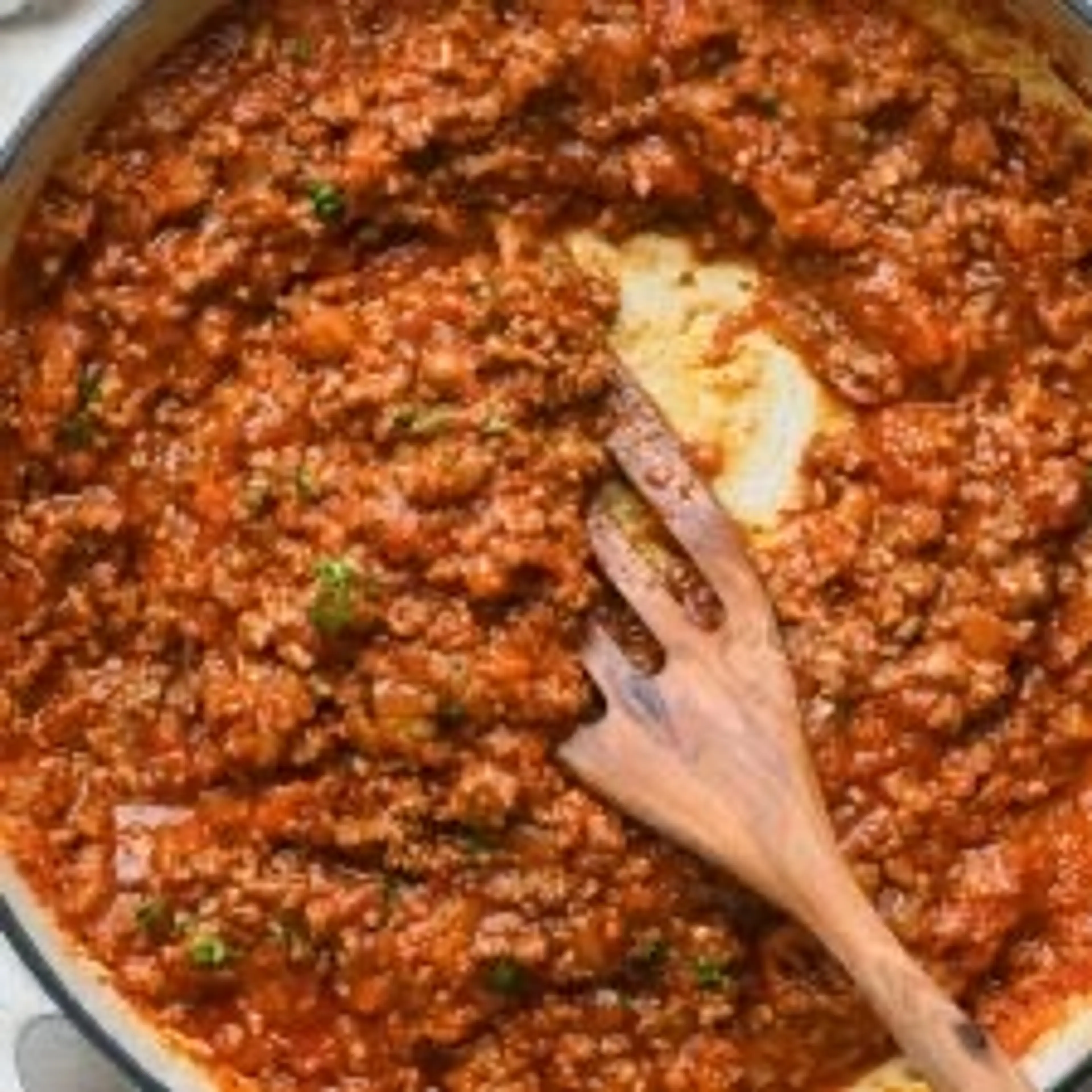 Super Easy Marinara Sauce with Ground Beef - 30 Minutes!