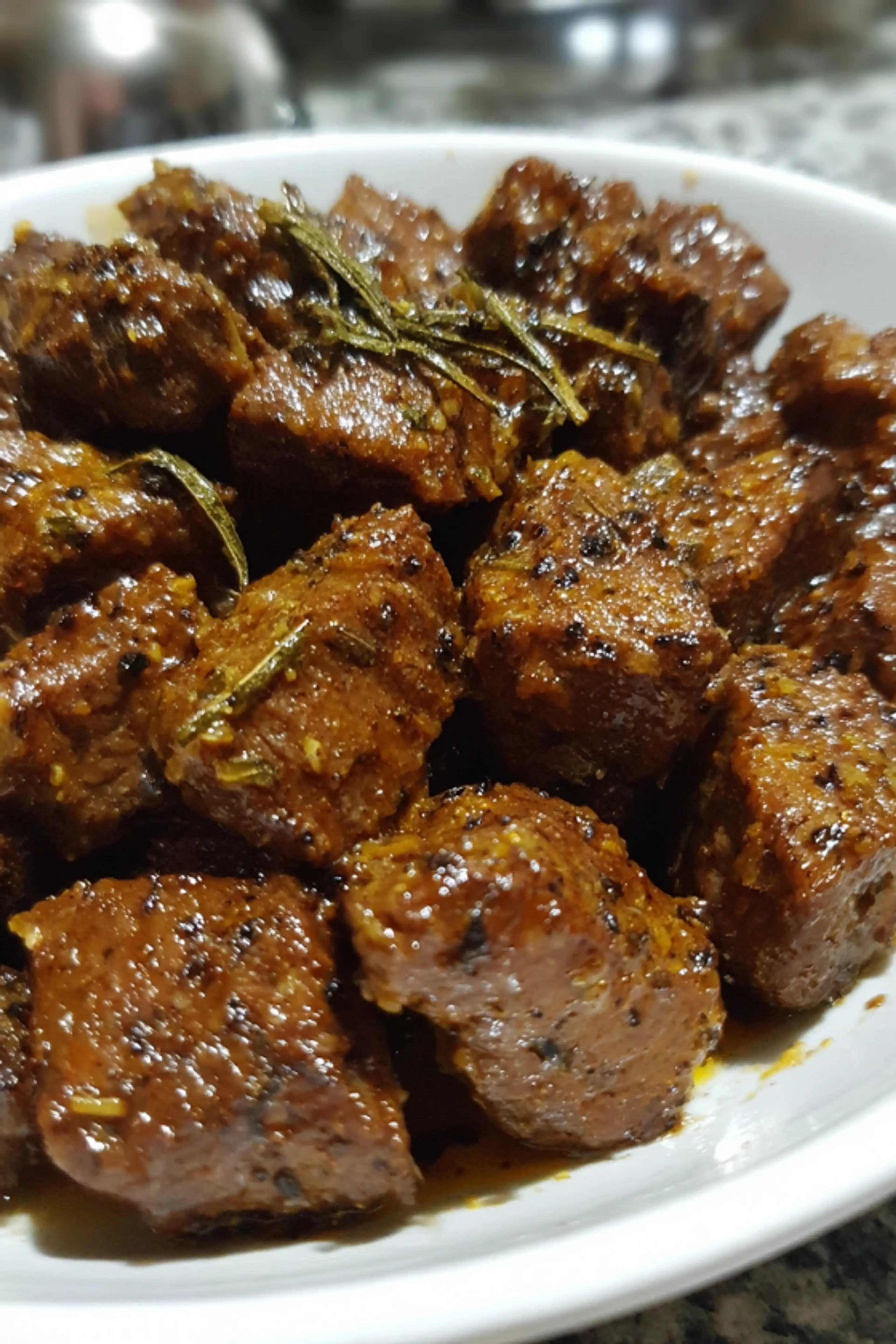Slow Cooker Garlic Butter Beef Bites