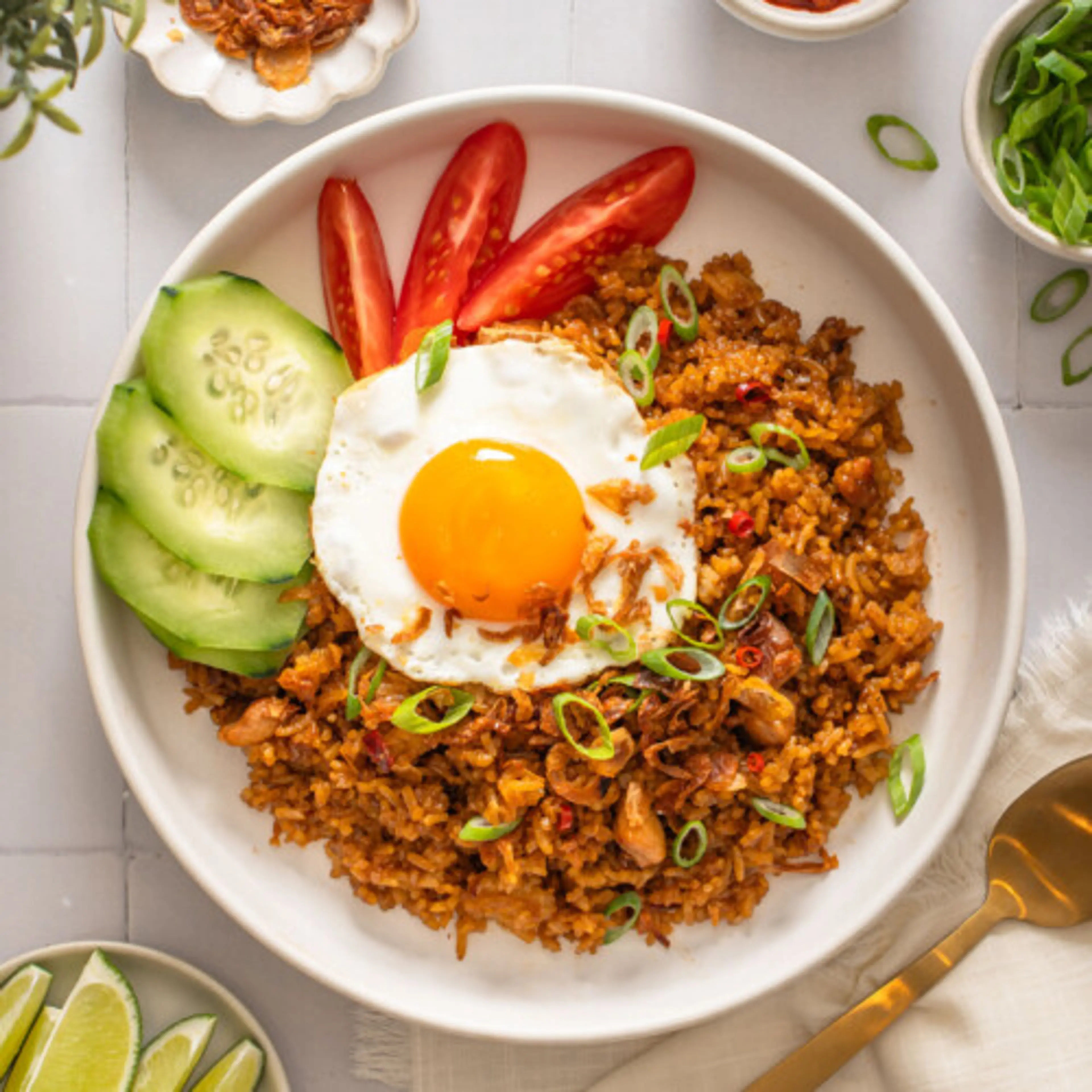 The Best Spicy Fried Rice (Nasi Goreng)