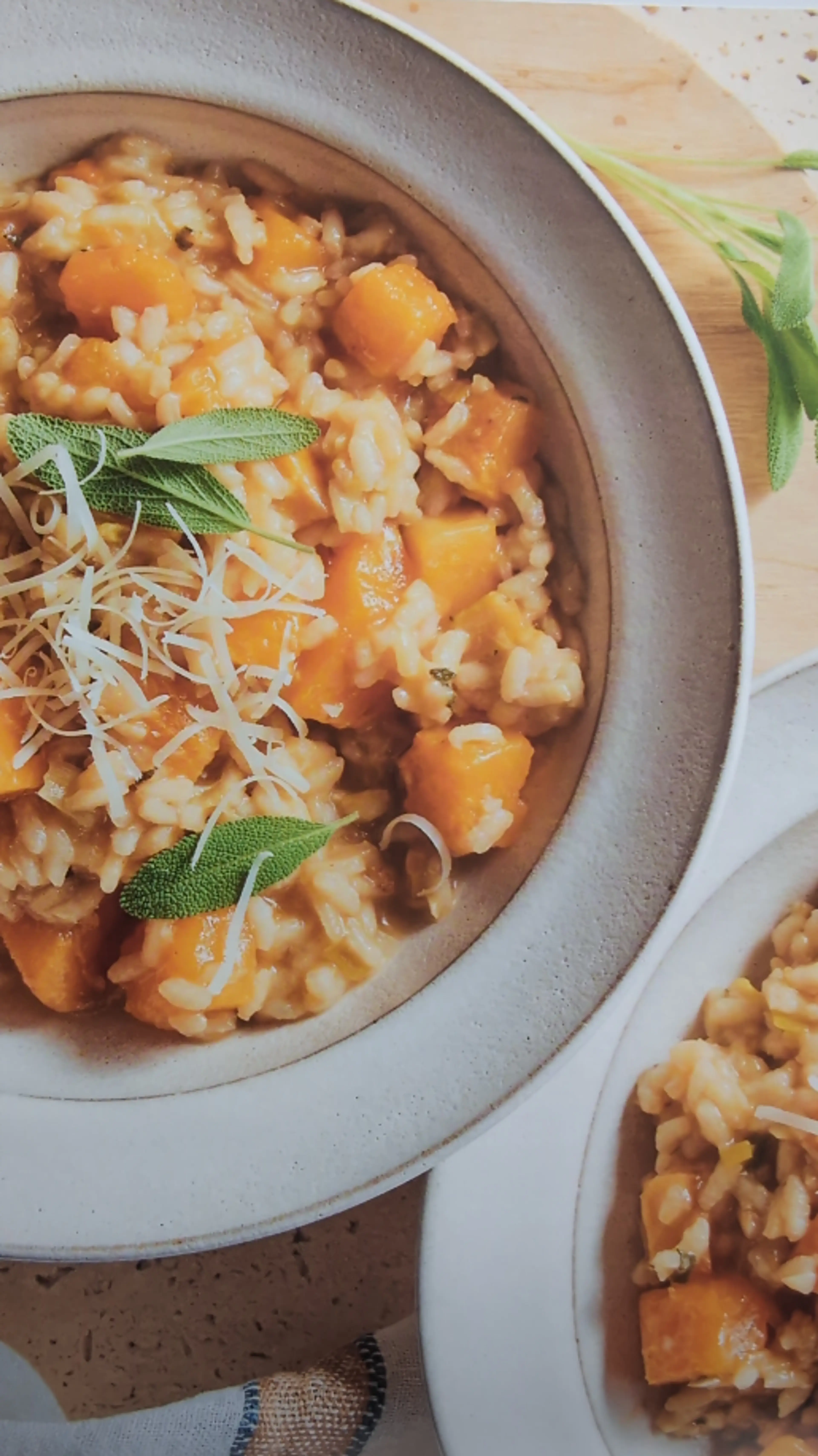 Leek & Butternut Squash Risotto