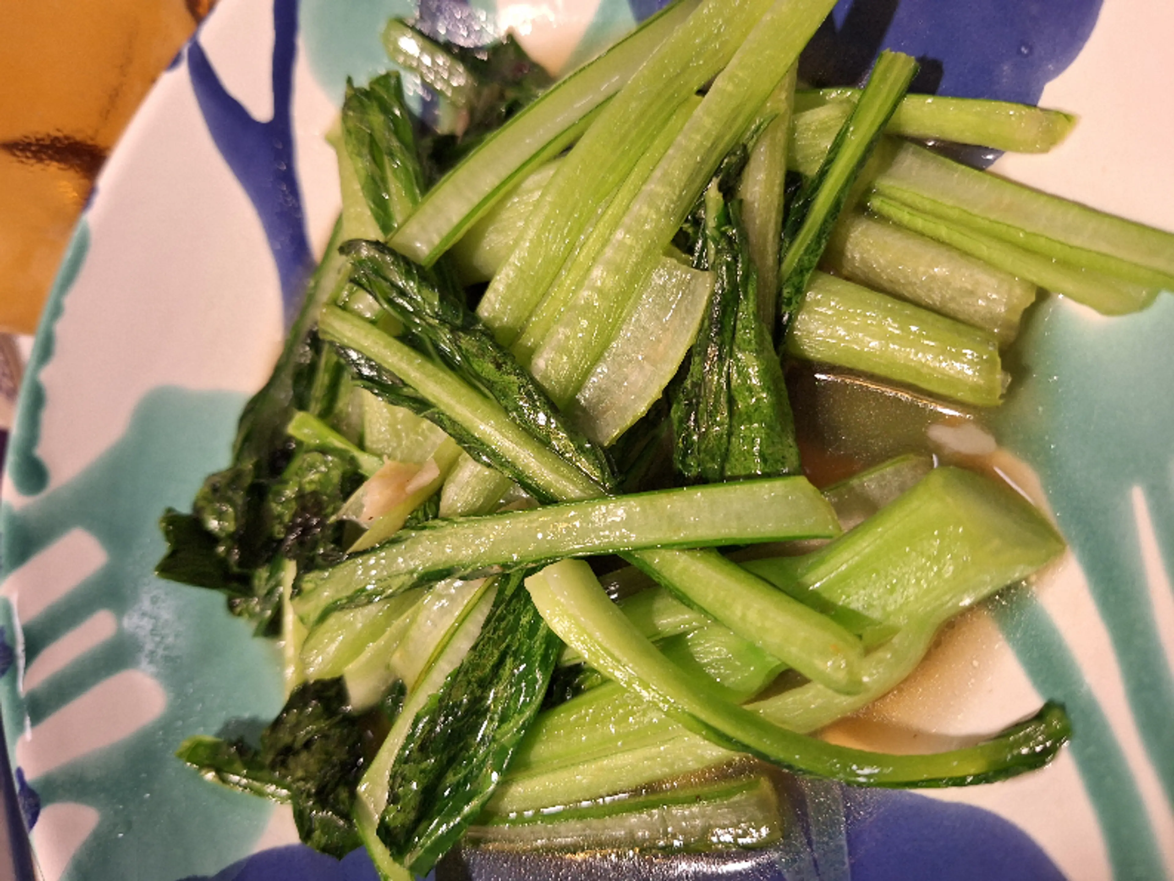 炒油菜/小白菜 You Cai-/ Pak Choi-Wok 🥬