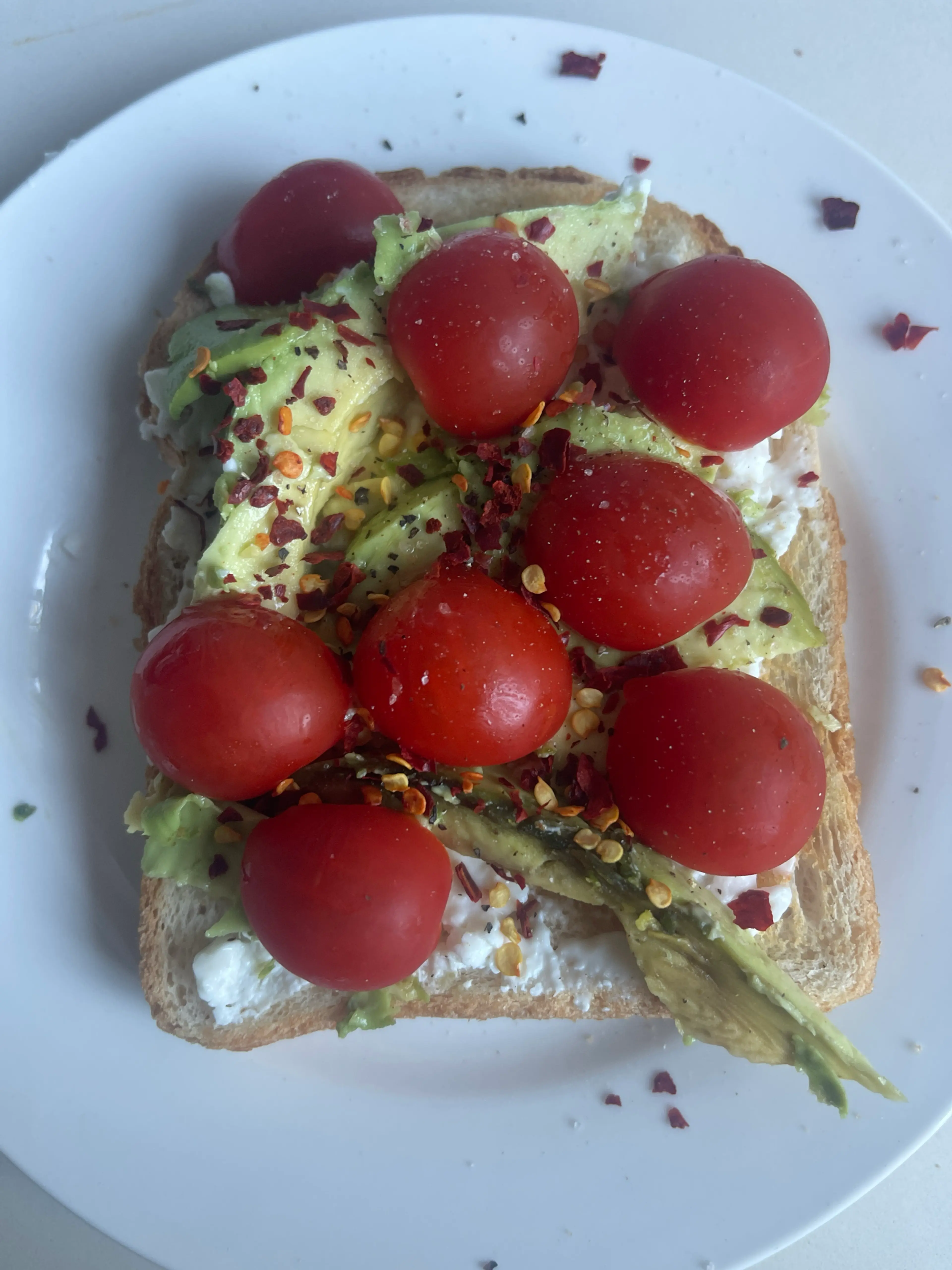 Cottage Cheese Toast