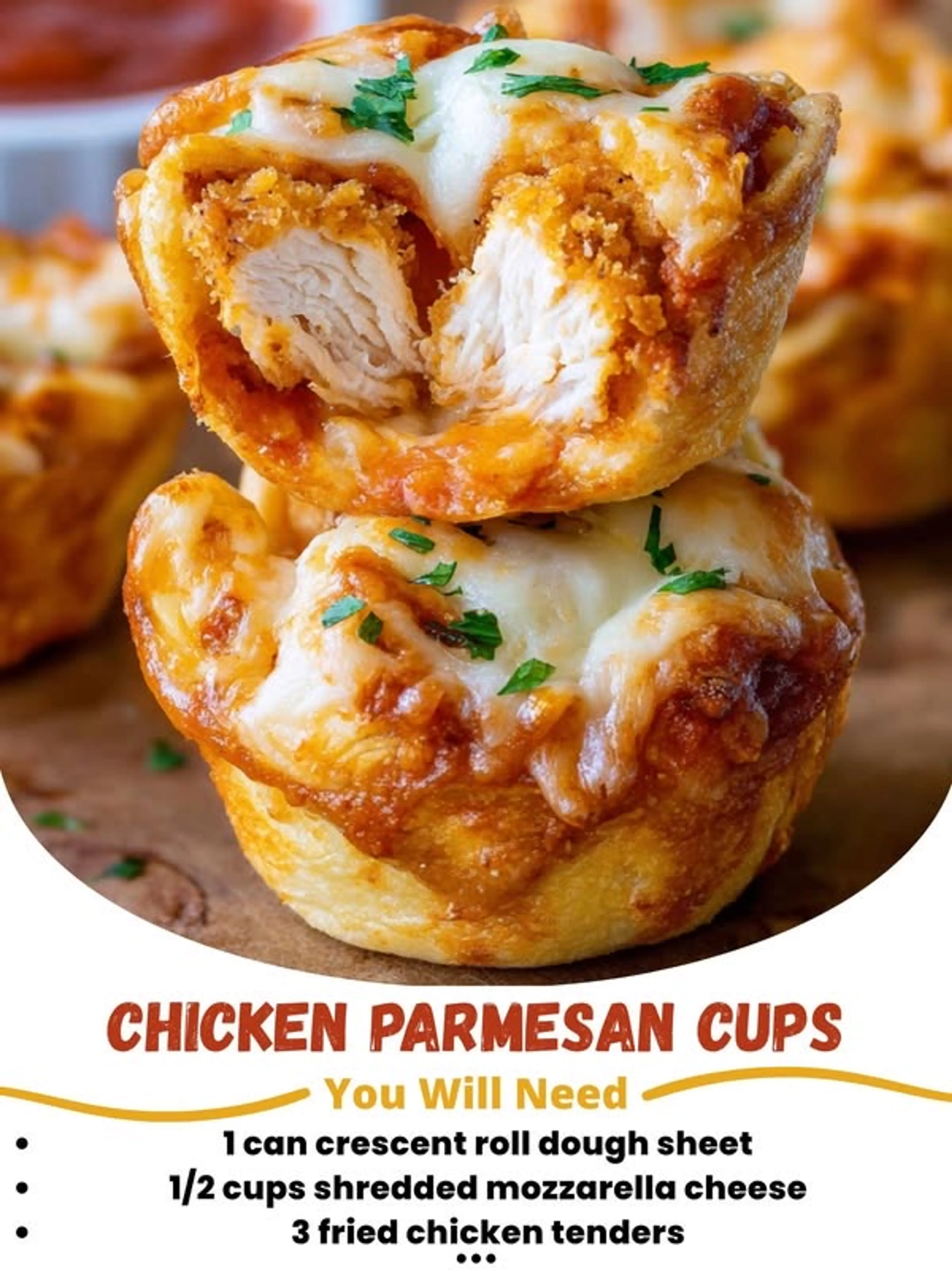 Chicken Parmesan Cups