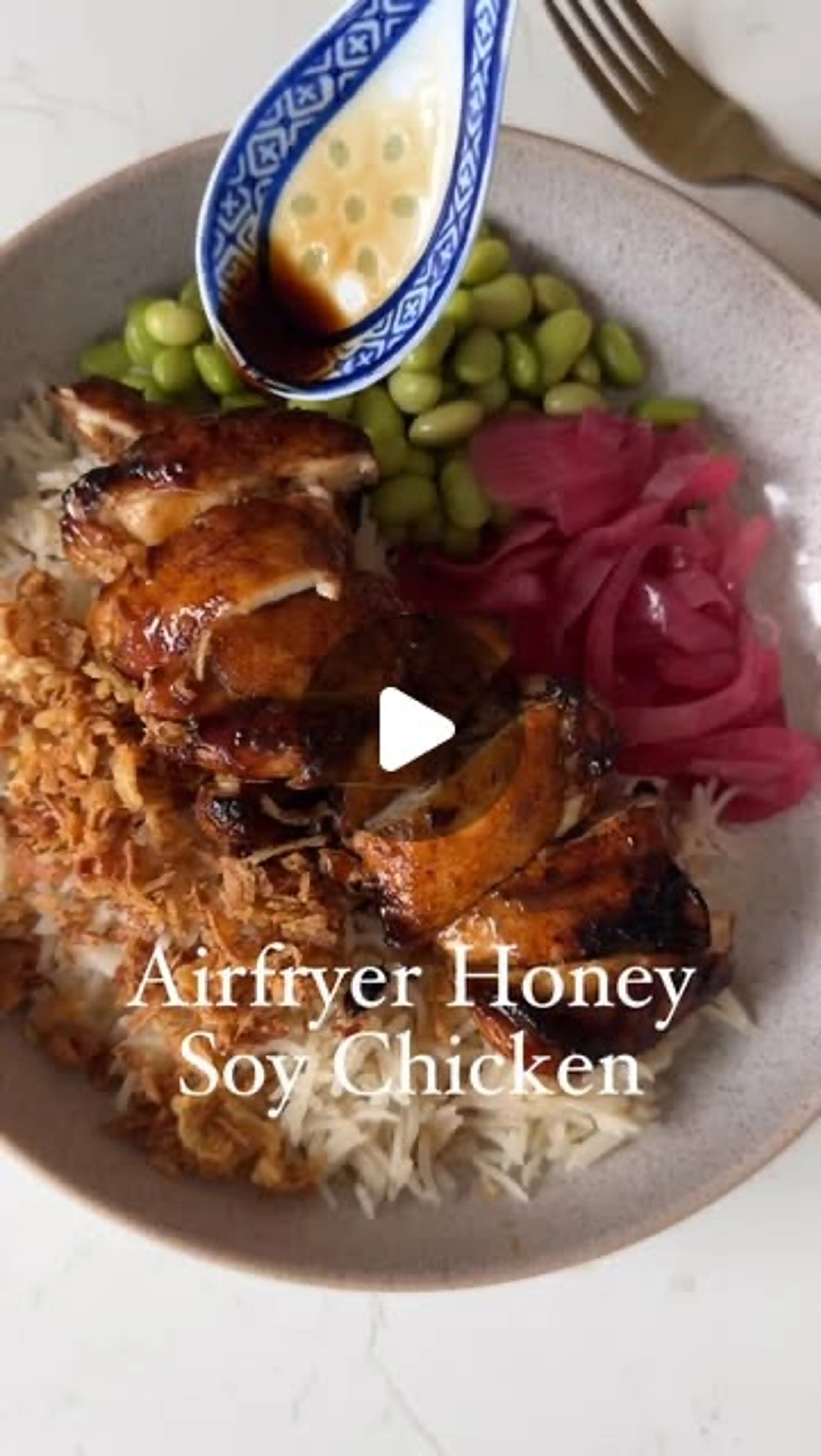 Airfryer Honey & Soy Garlic Chicken