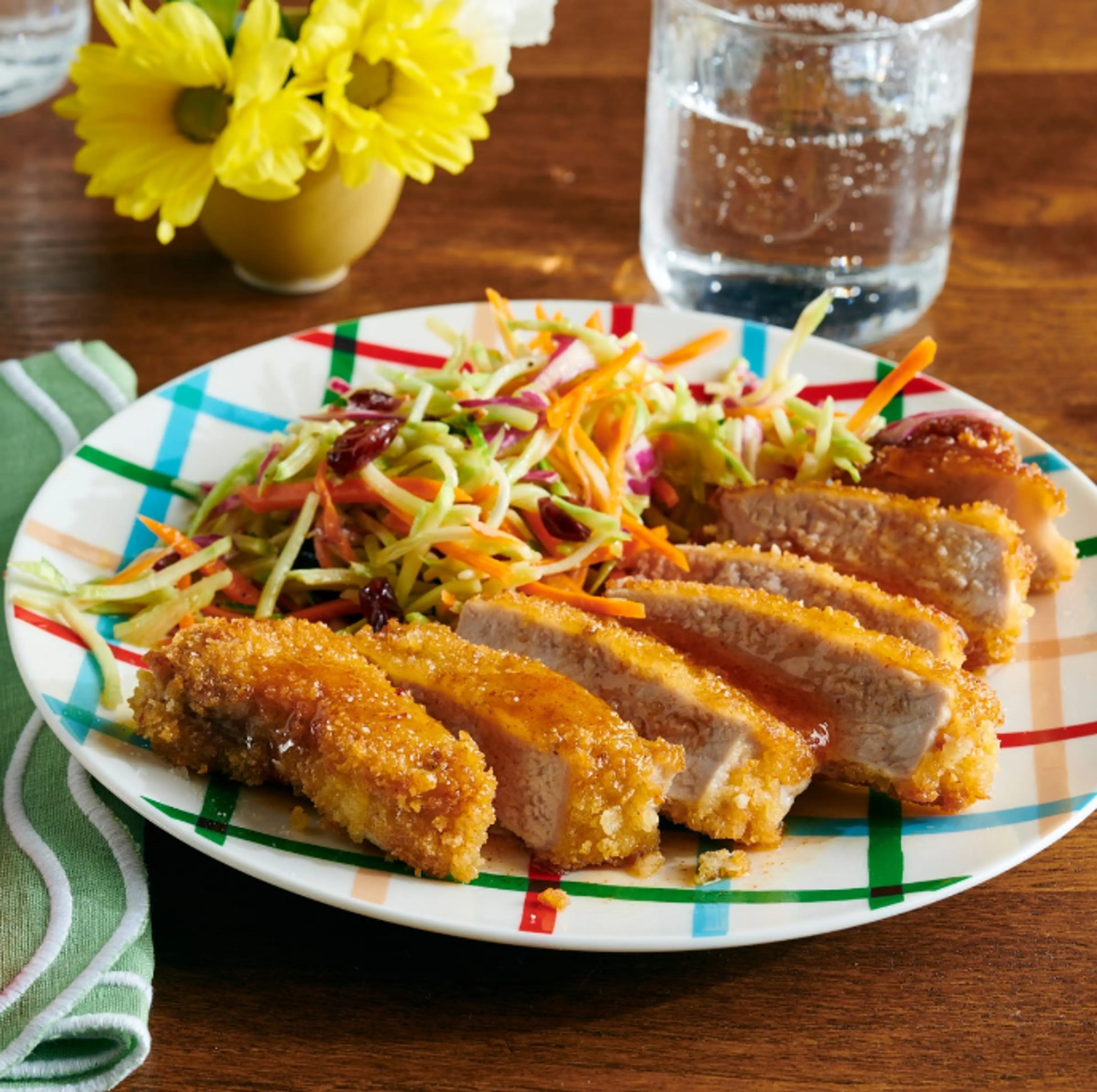 Hot Honey Pork Chops