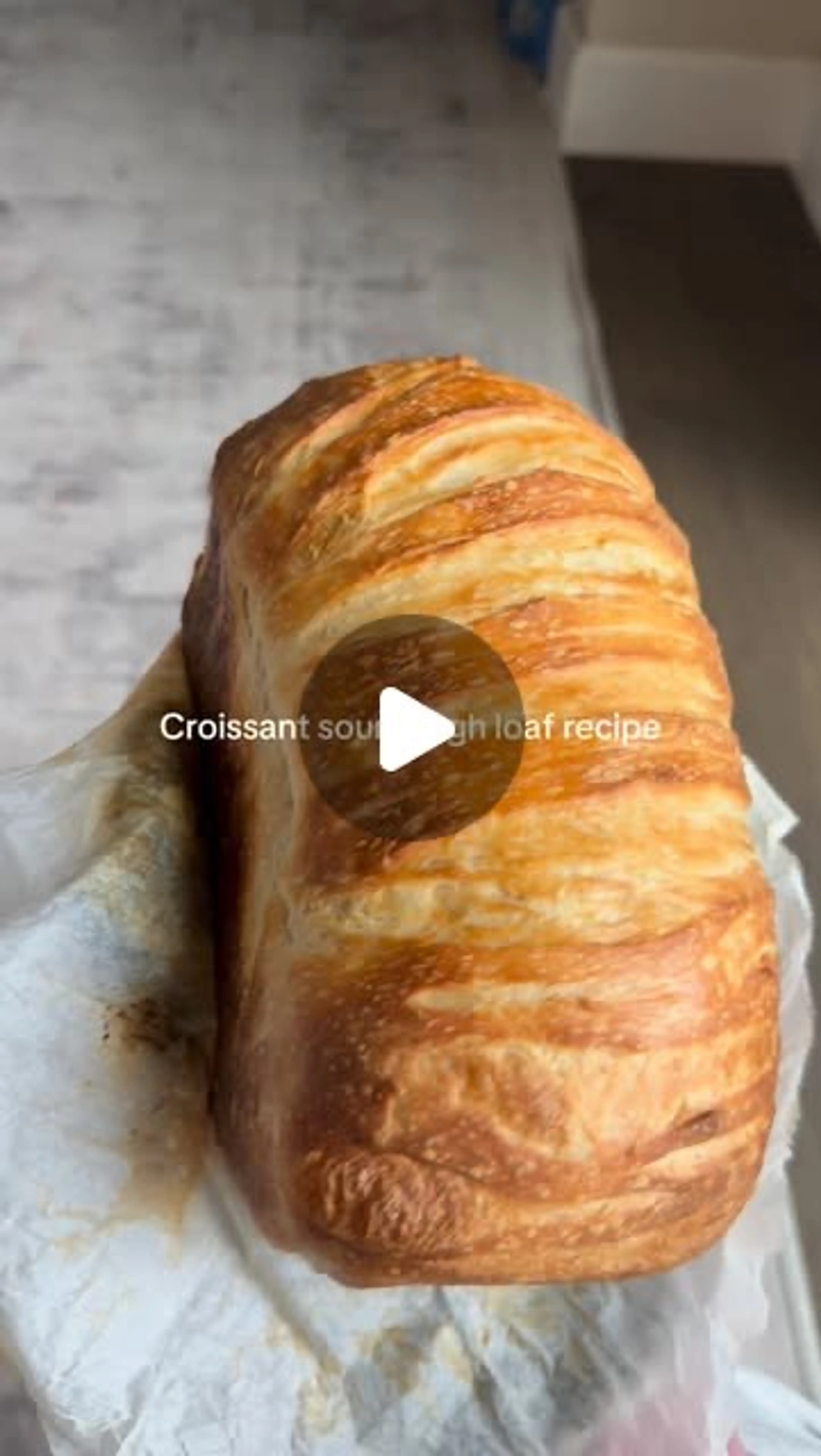 Sourdough Croissant Bread